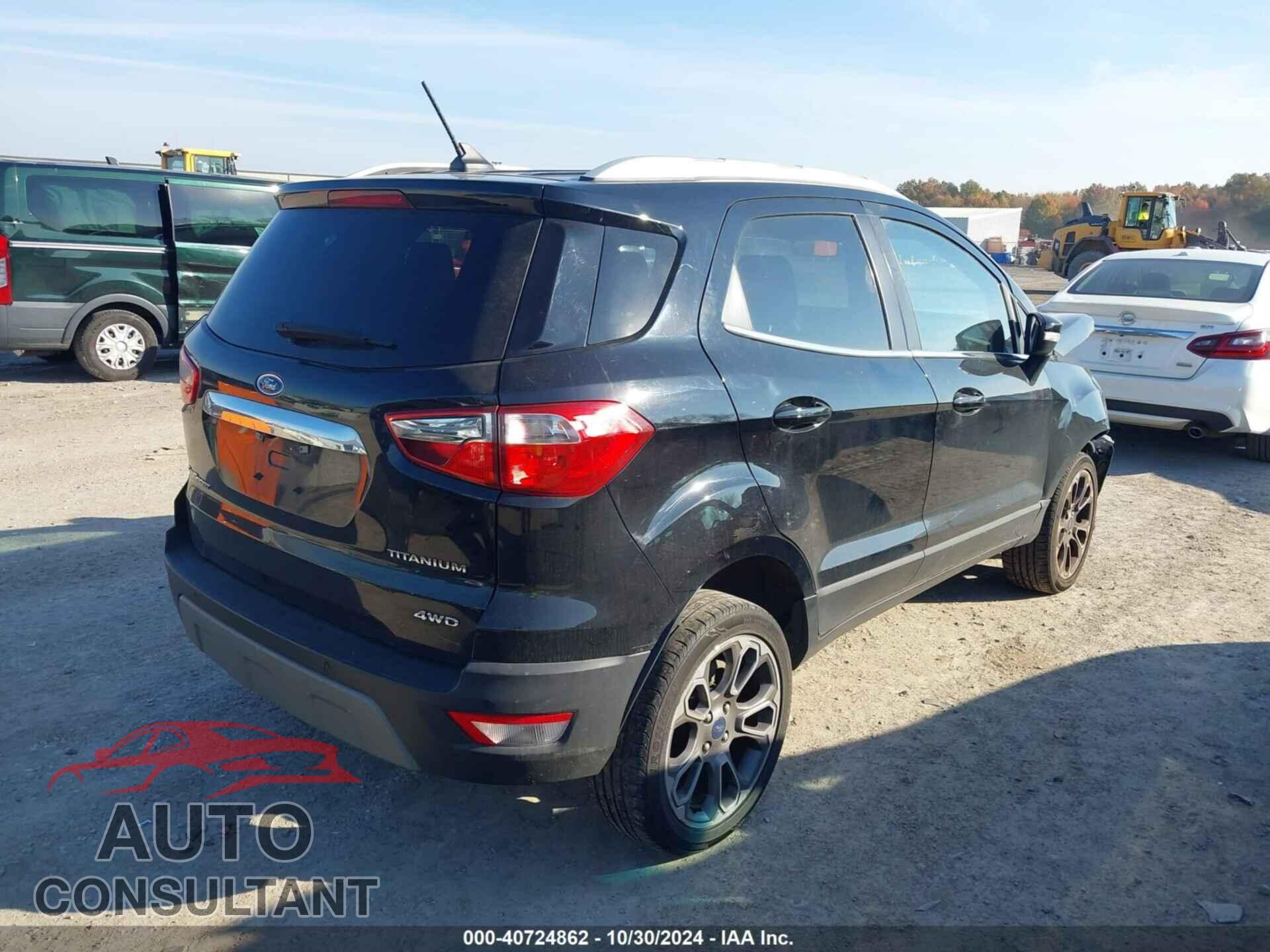 FORD ECOSPORT 2020 - MAJ6S3KL2LC354446