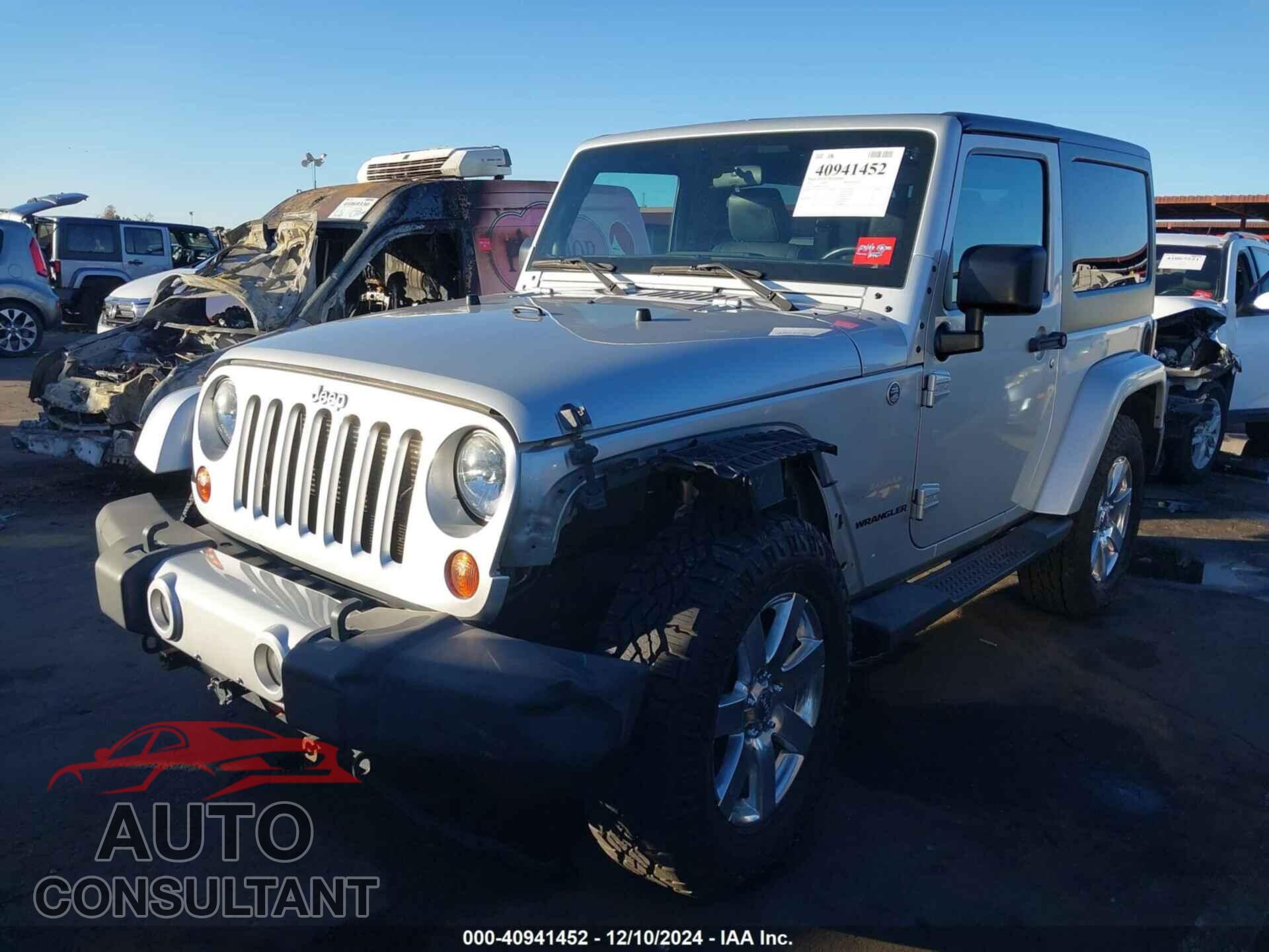JEEP WRANGLER 2012 - 1C4AJWBG5CL170307