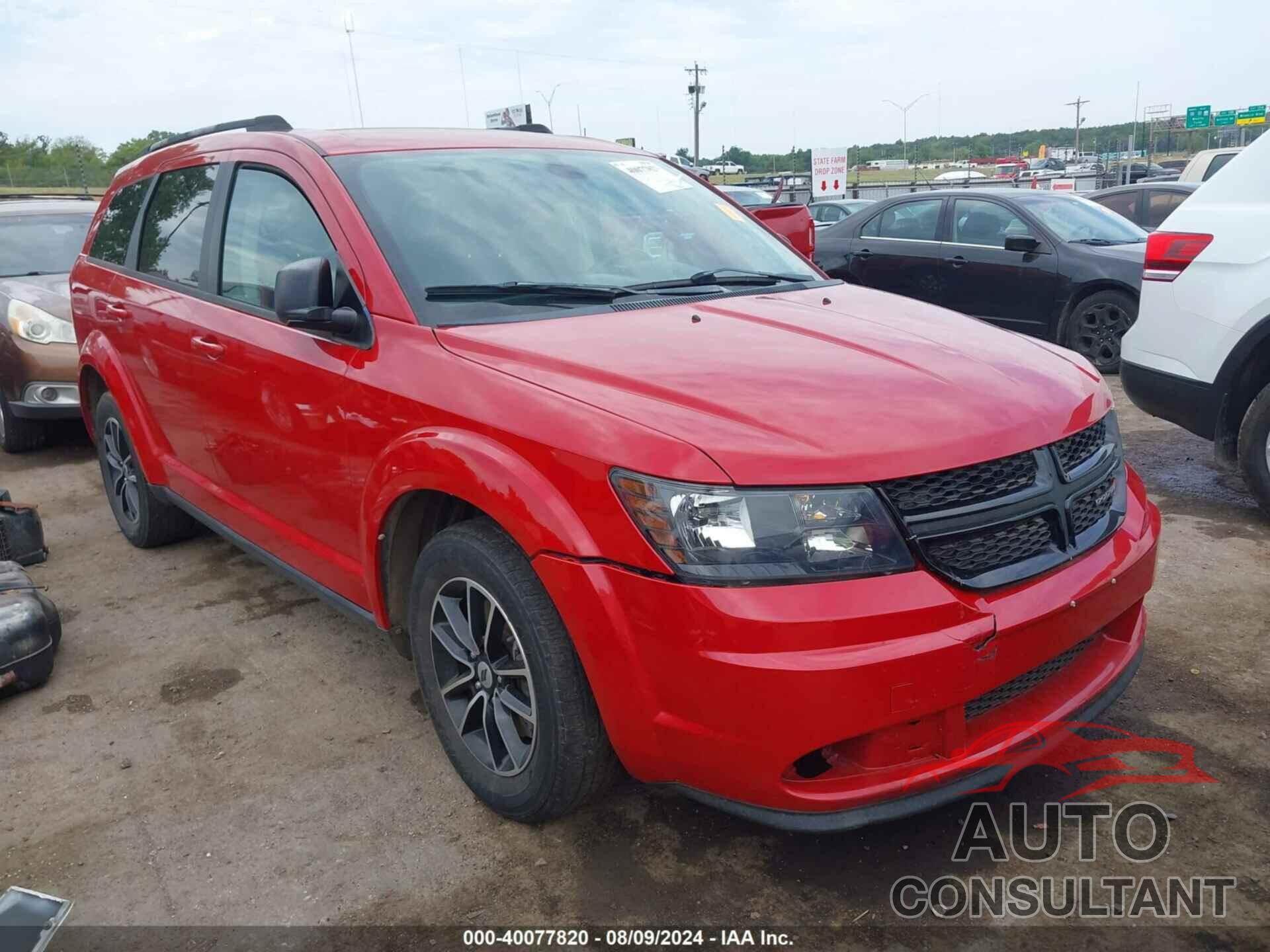 DODGE JOURNEY 2018 - 3C4PDCAB4JT445771