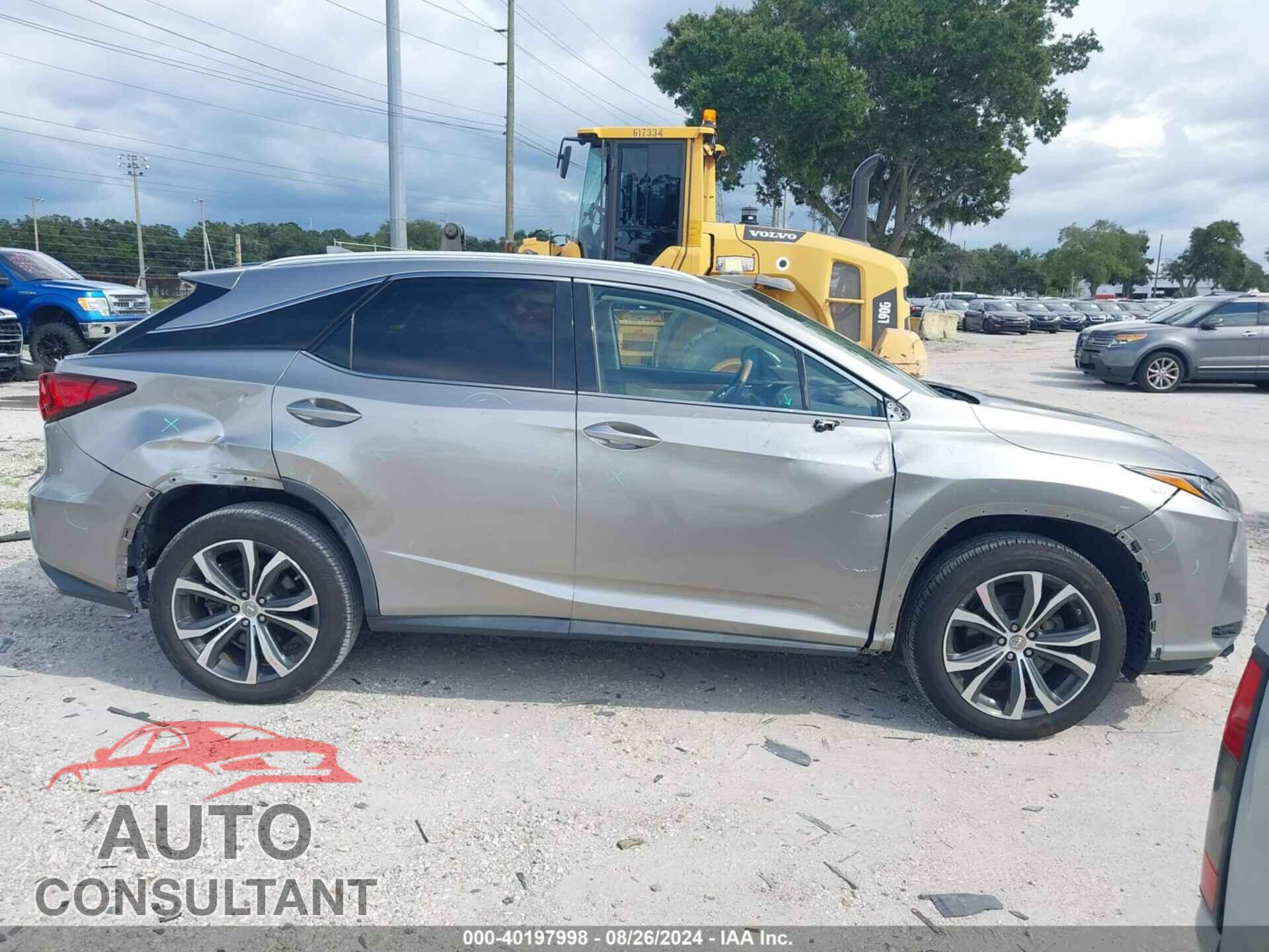 LEXUS RX 350 2017 - 2T2ZZMCA4HC038384