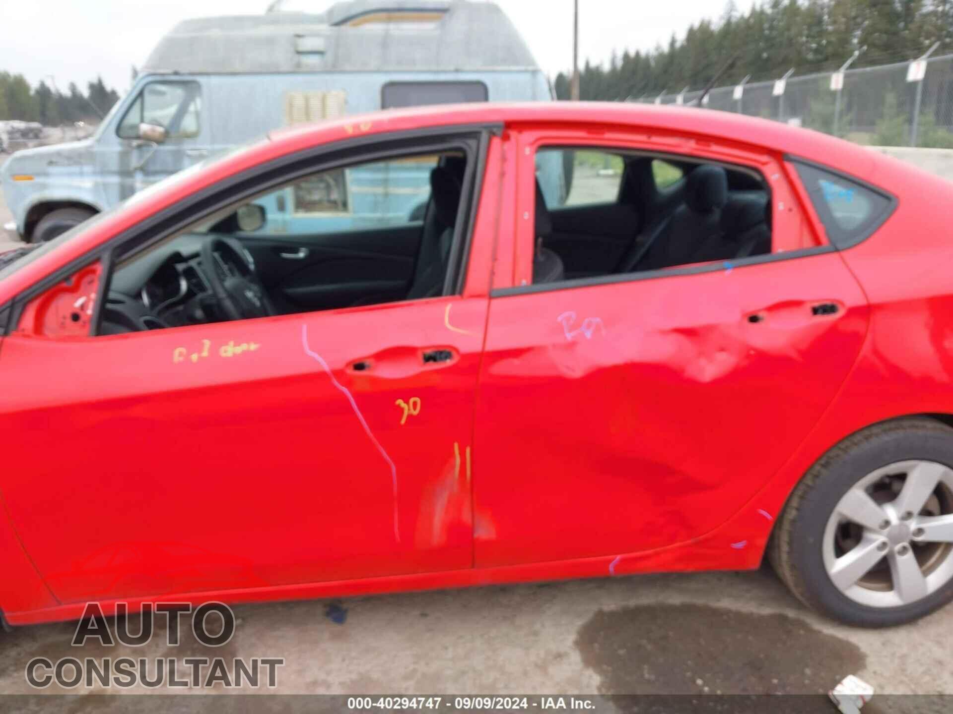 DODGE DART 2016 - 1C3CDFBBXGD767252
