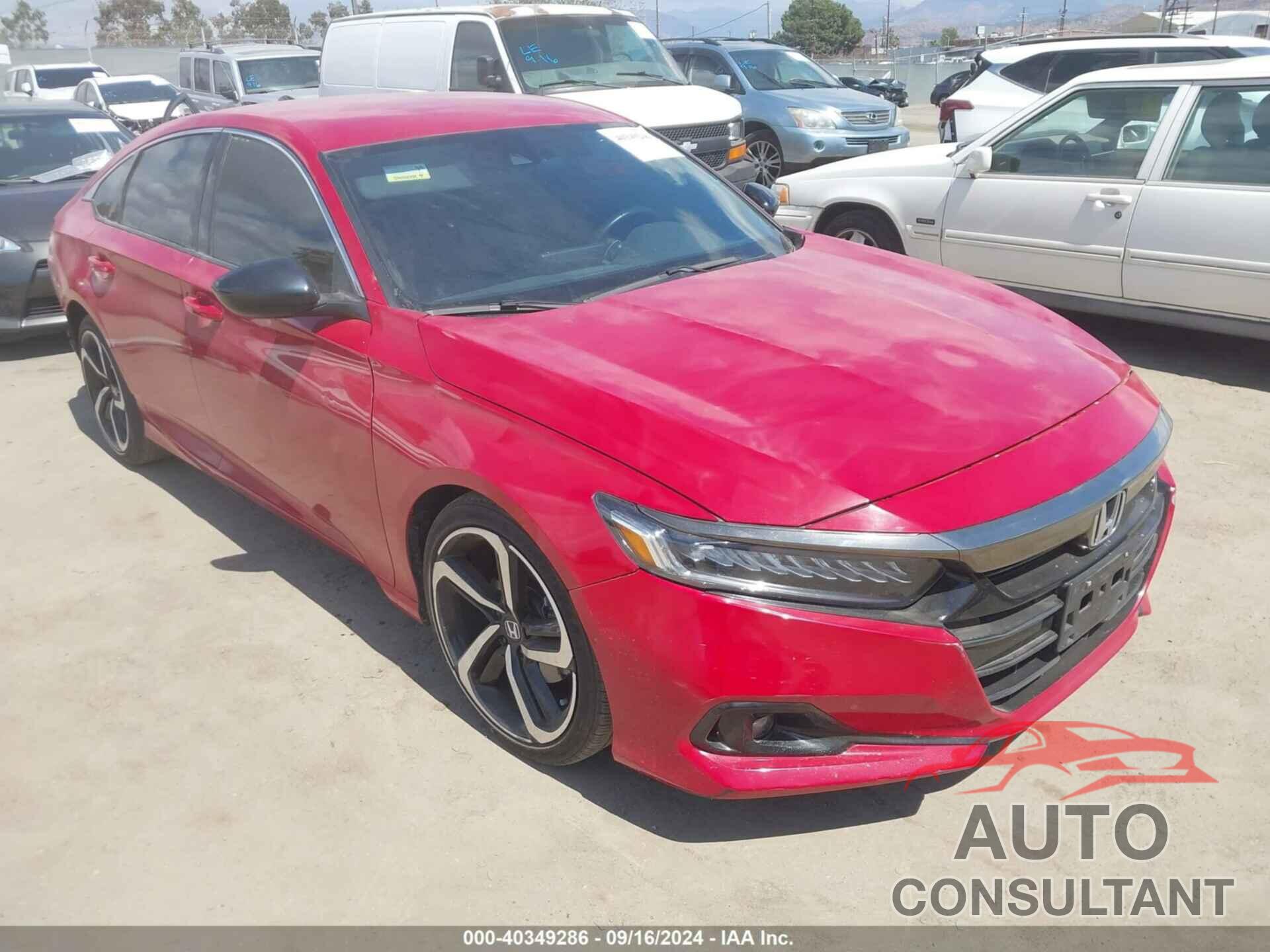 HONDA ACCORD 2021 - 1HGCV1F30MA090130