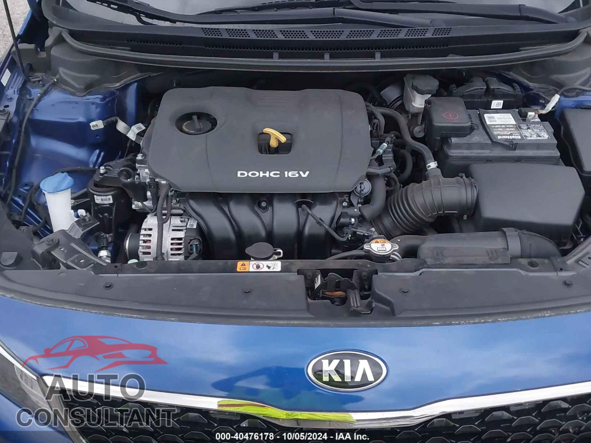 KIA FORTE 2017 - 3KPFK4A78HE124902