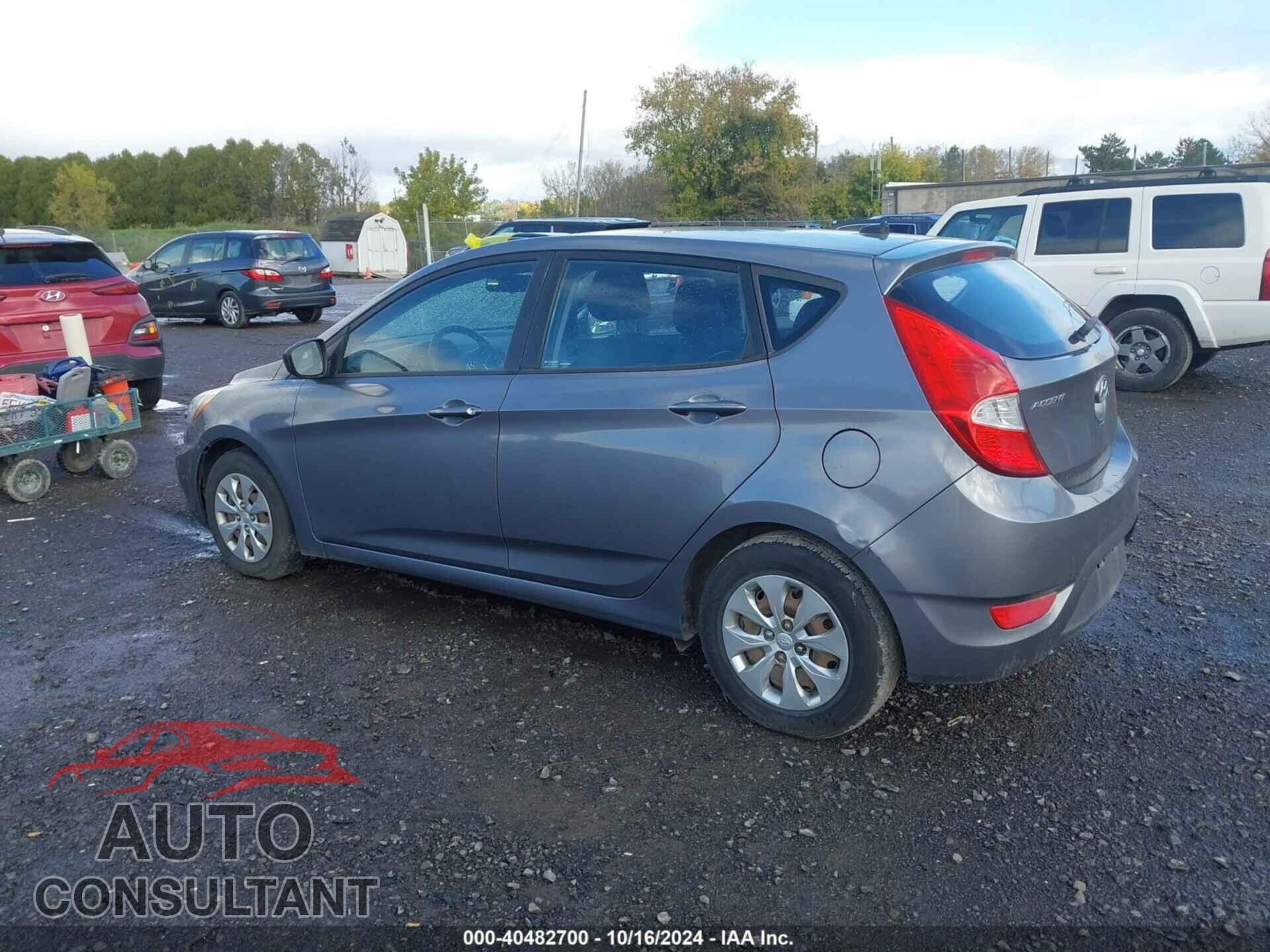 HYUNDAI ACCENT 2015 - KMHCT5AE0FU216973