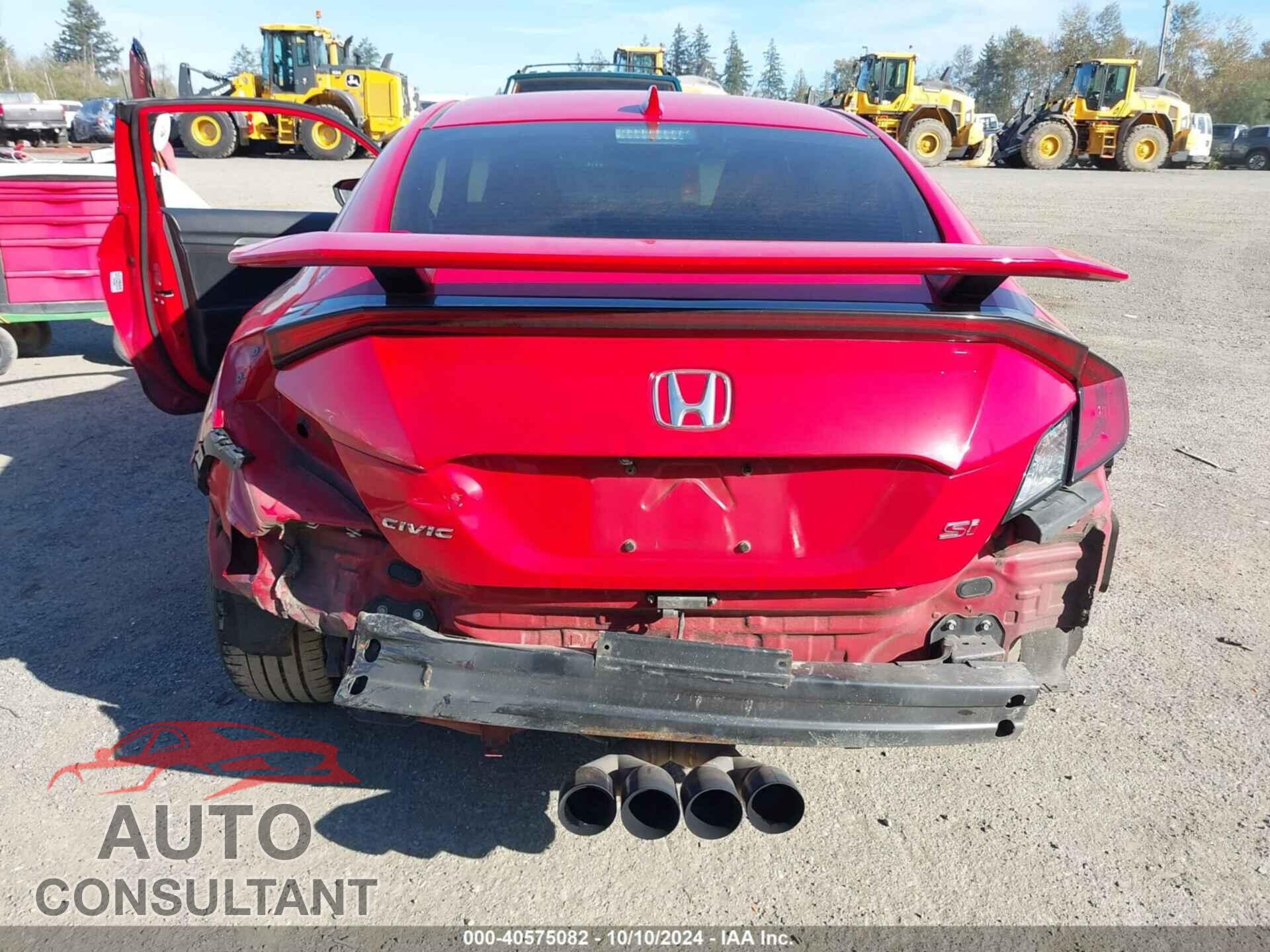 HONDA CIVIC SI 2019 - 2HGFC3A53KH750439
