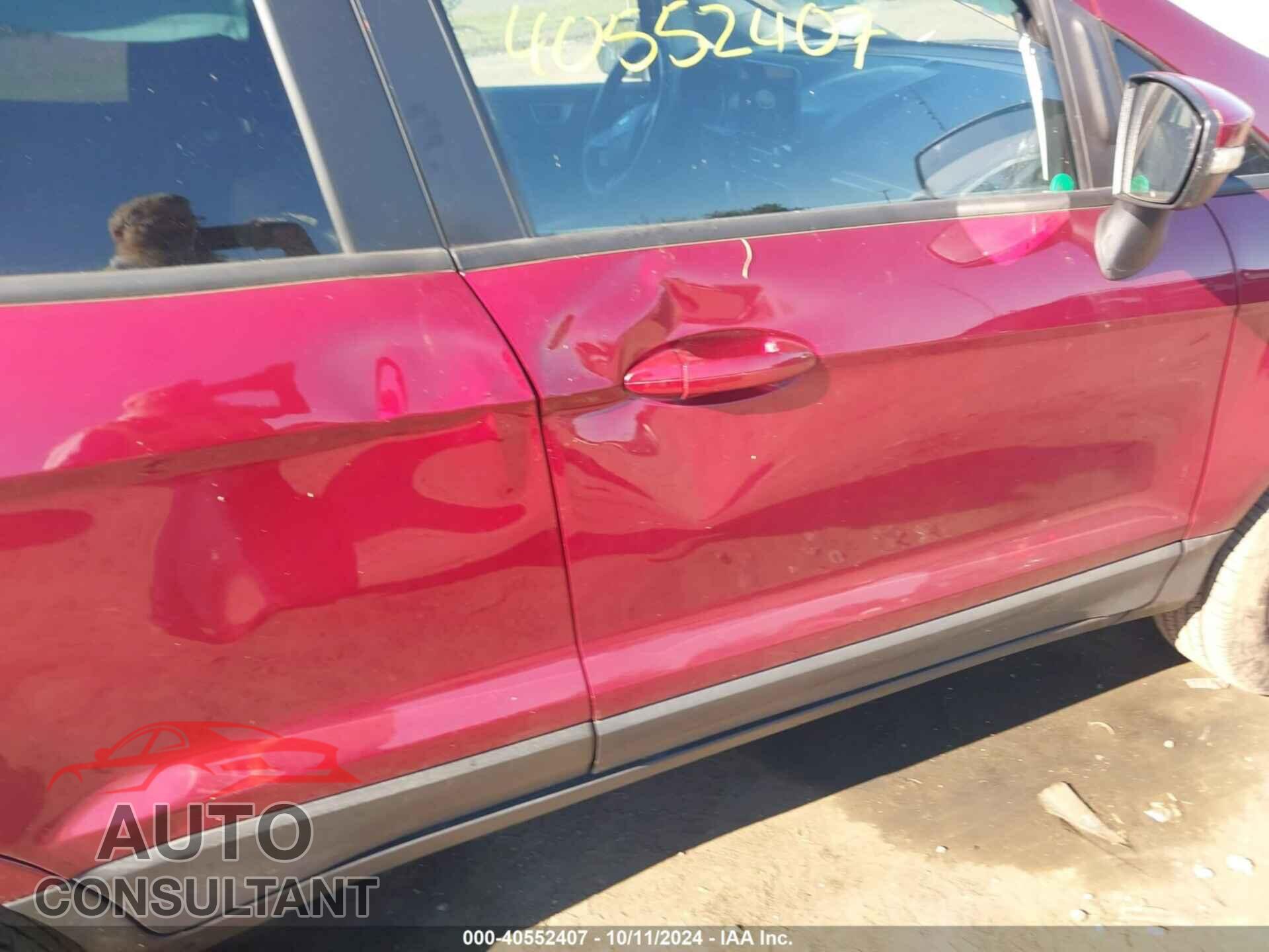 FORD ECOSPORT 2020 - MAJ6S3GL2LC336439