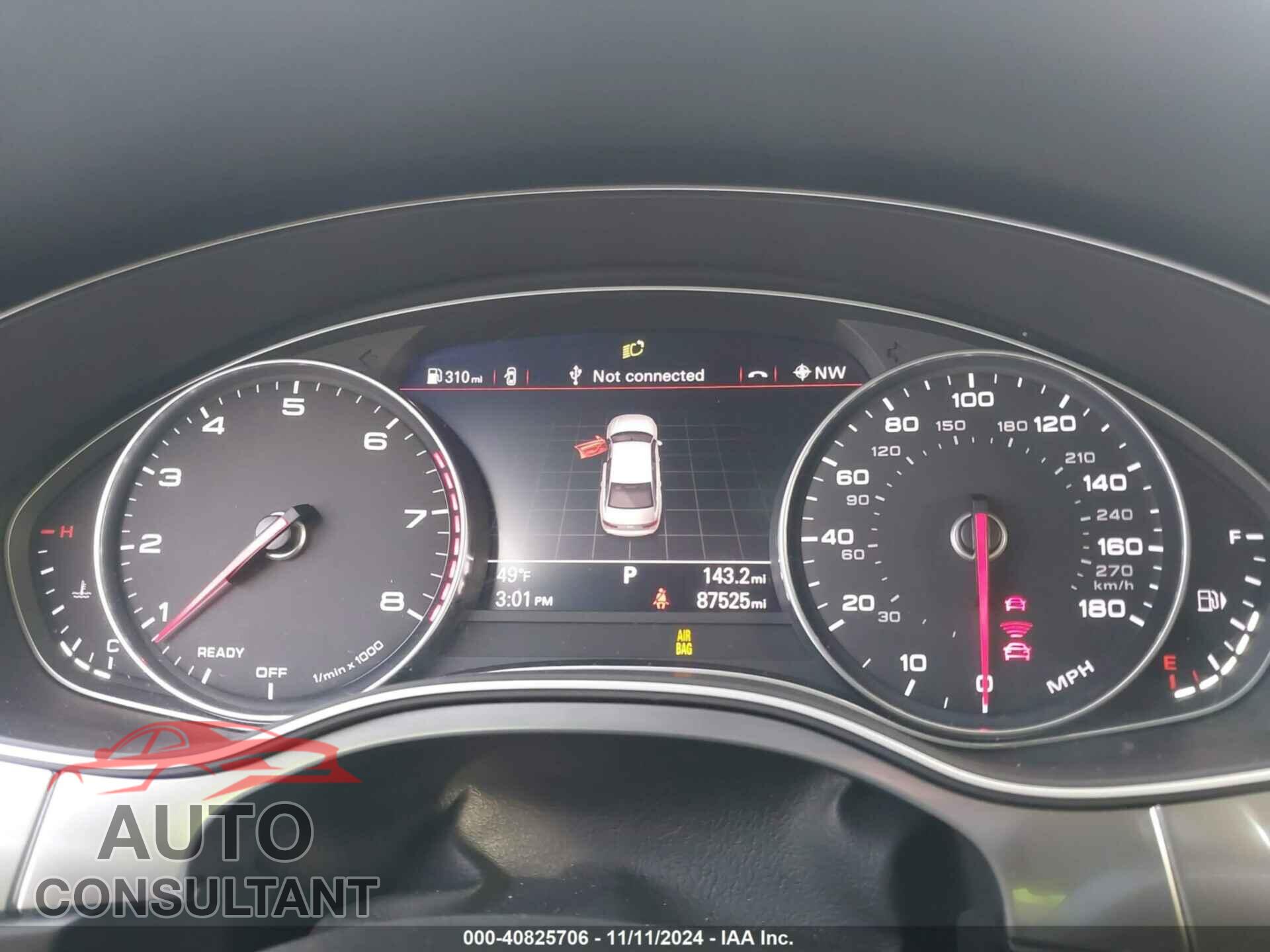 AUDI A6 2016 - WAUHGAFC0GN176756