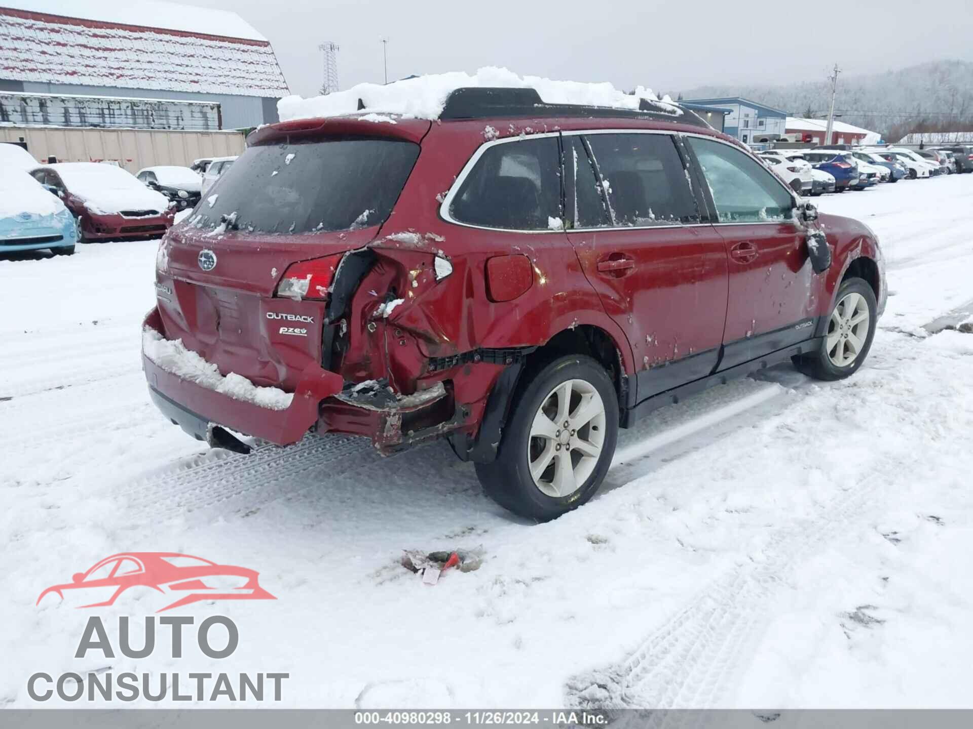 SUBARU OUTBACK 2014 - 4S4BRBDC4E3298309