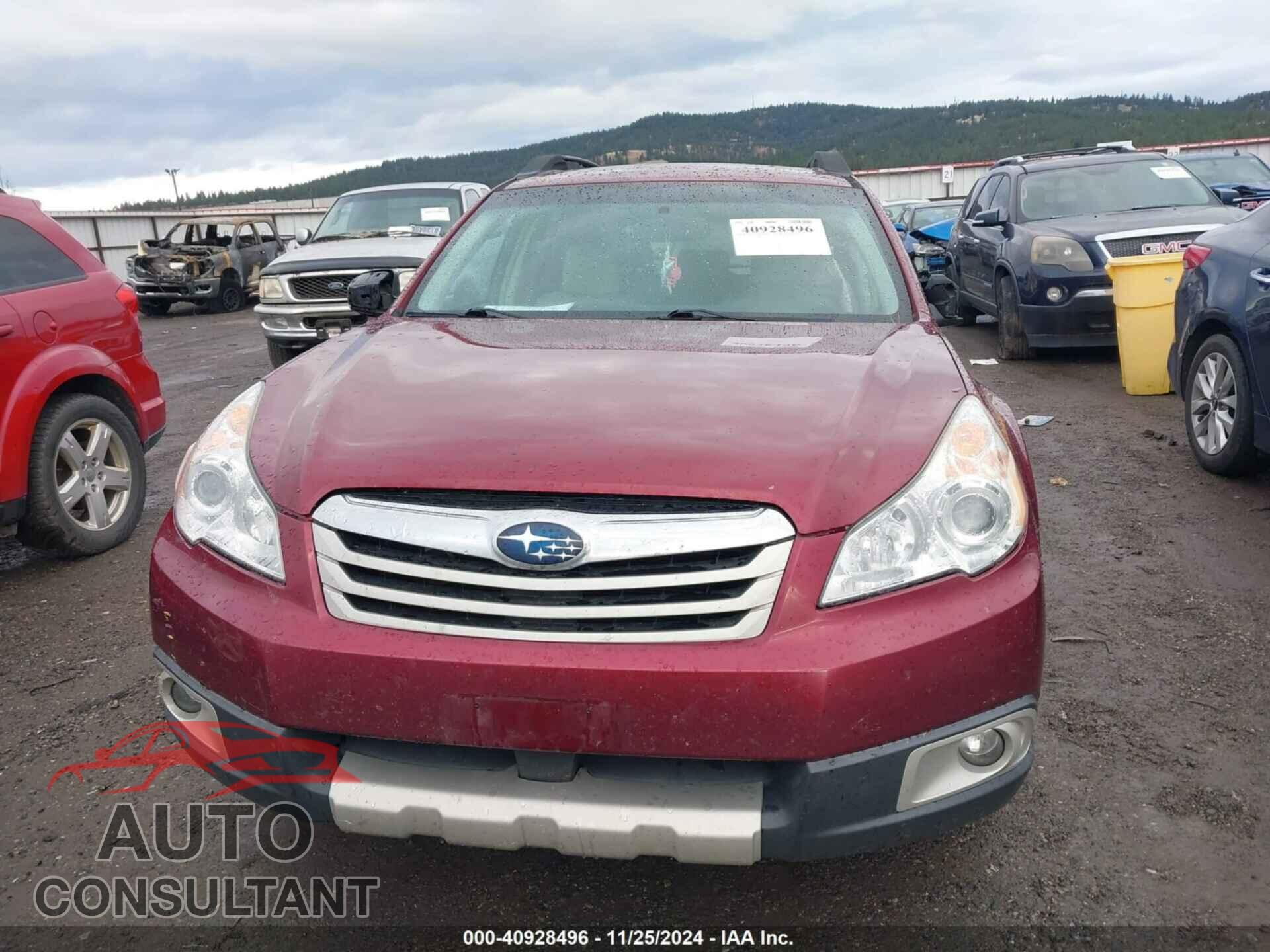 SUBARU OUTBACK 2011 - 4S4BRDLC8B2386150