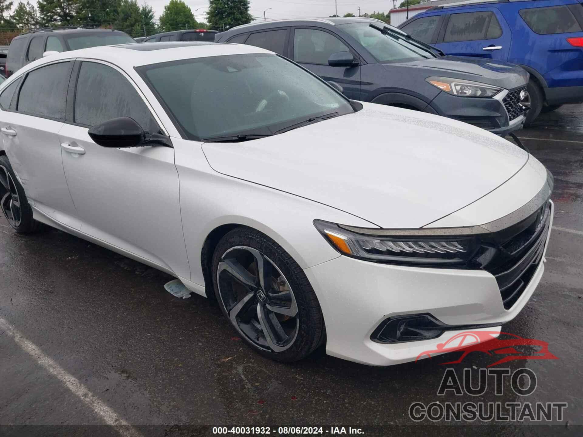 HONDA ACCORD 2021 - 1HGCV2F37MA016435