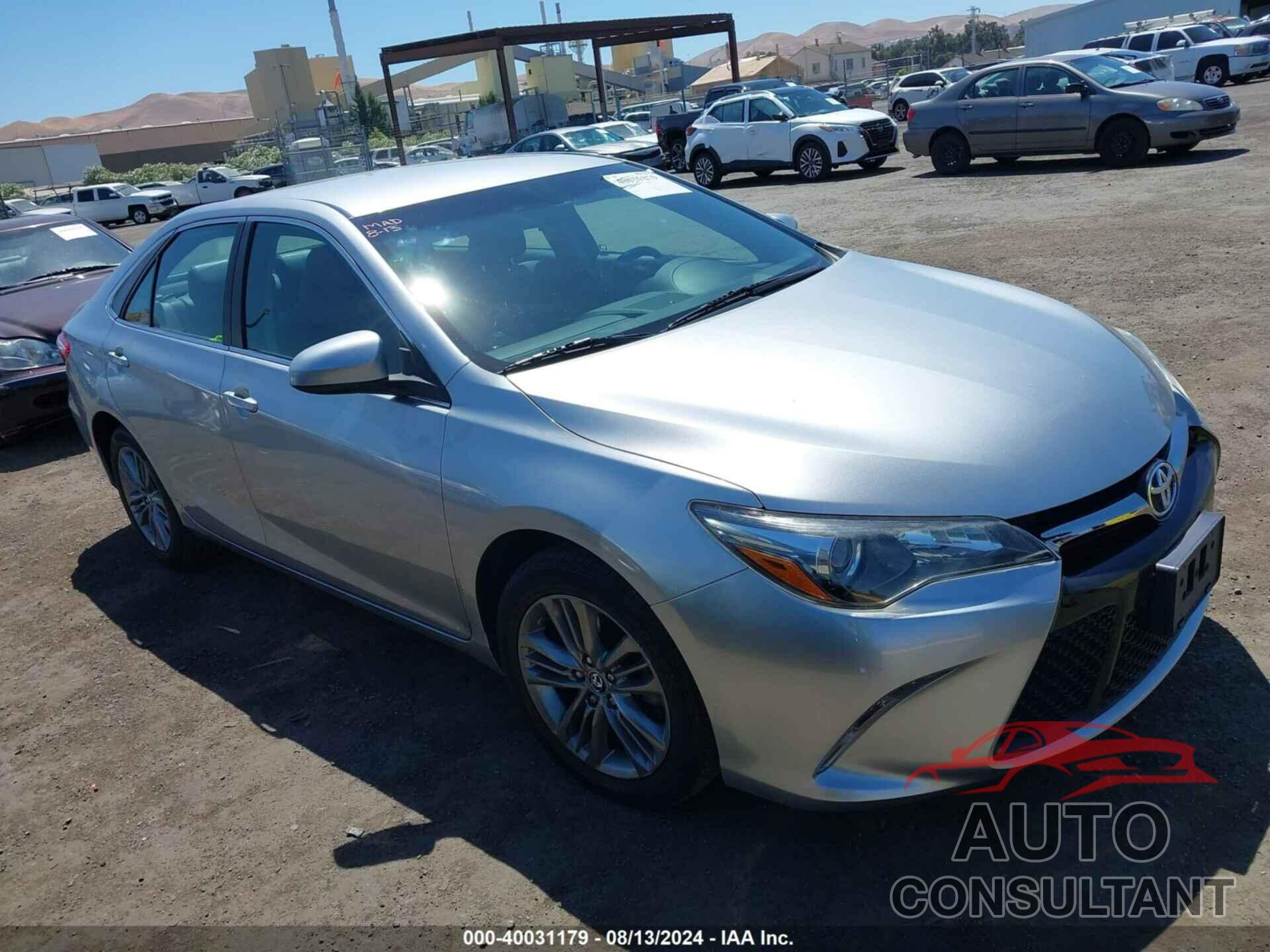 TOYOTA CAMRY 2017 - 4T1BF1FK3HU272709