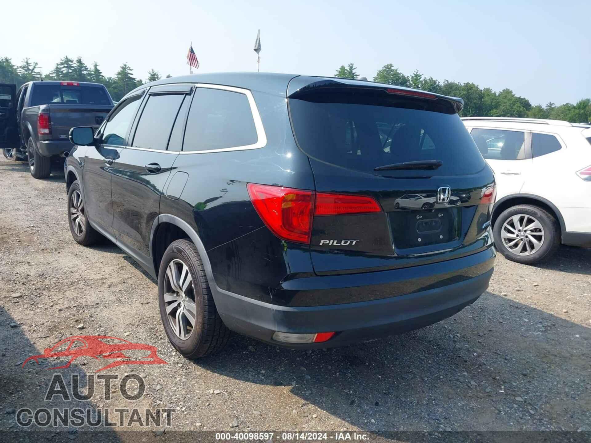 HONDA PILOT 2016 - 5FNYF6H78GB091245