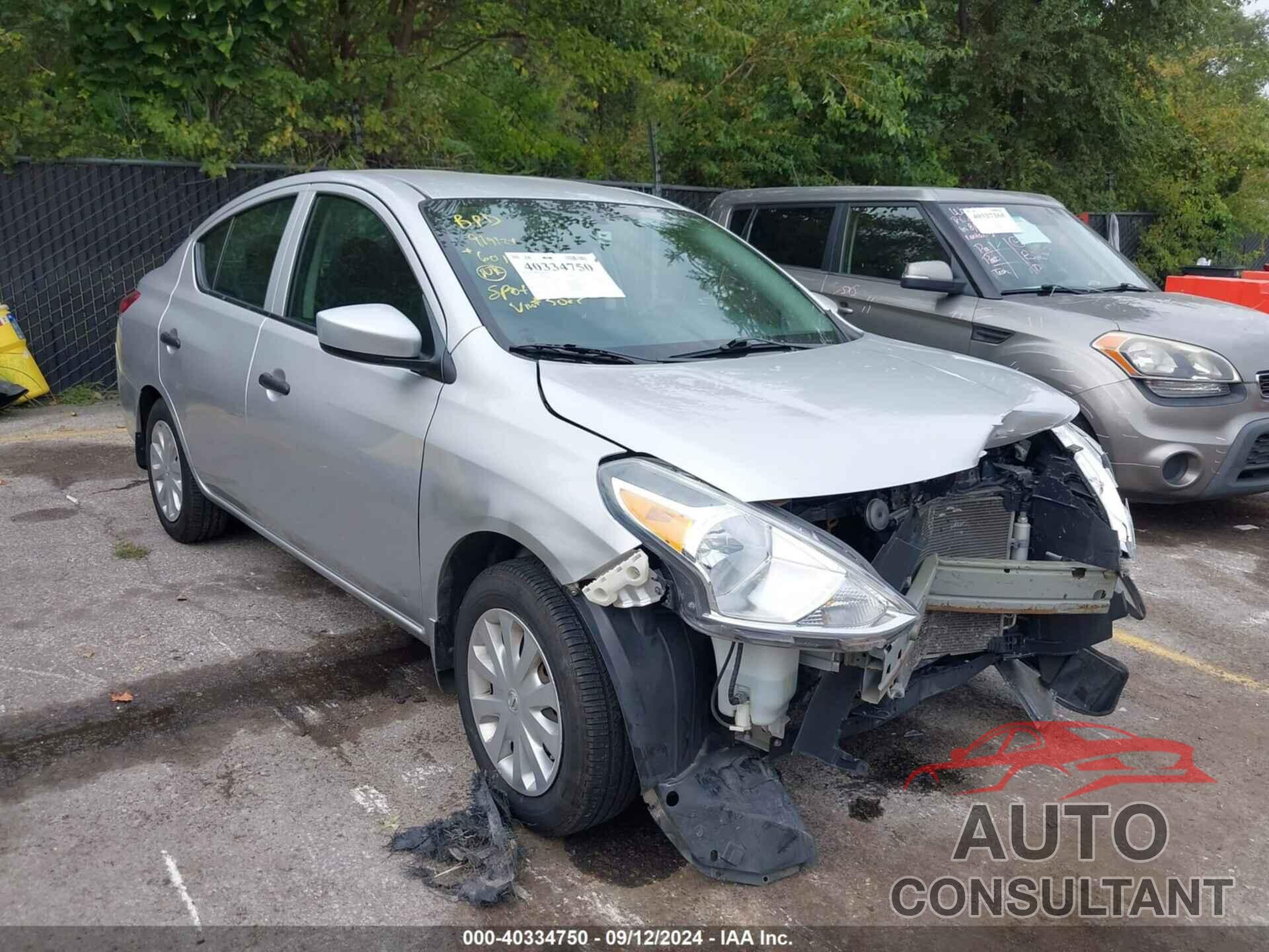 NISSAN VERSA 2016 - 3N1CN7AP3GL895082