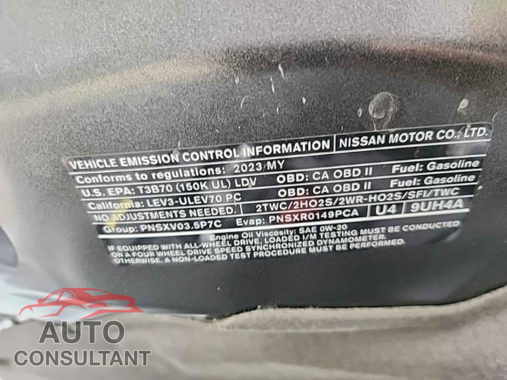 NISSAN MURANO 2023 - 5N1AZ2AS3PC123771