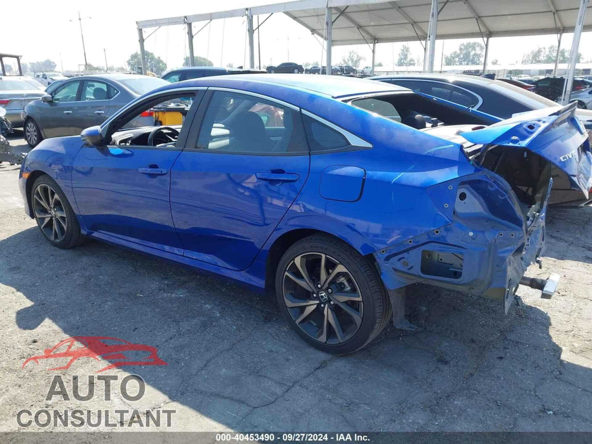 HONDA CIVIC 2020 - 2HGFC2F83LH600927