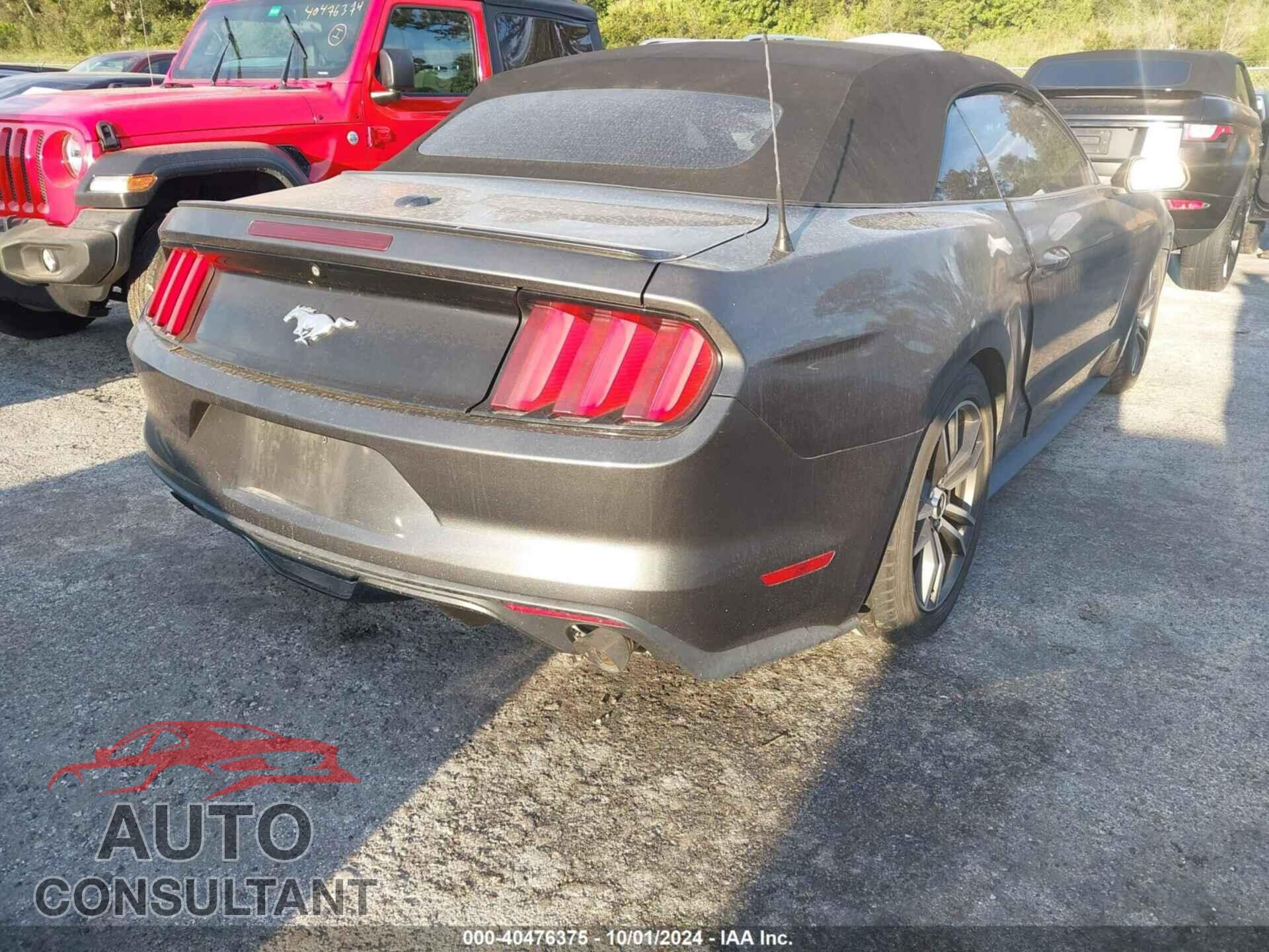 FORD MUSTANG 2017 - 1FATP8UH8H5295439