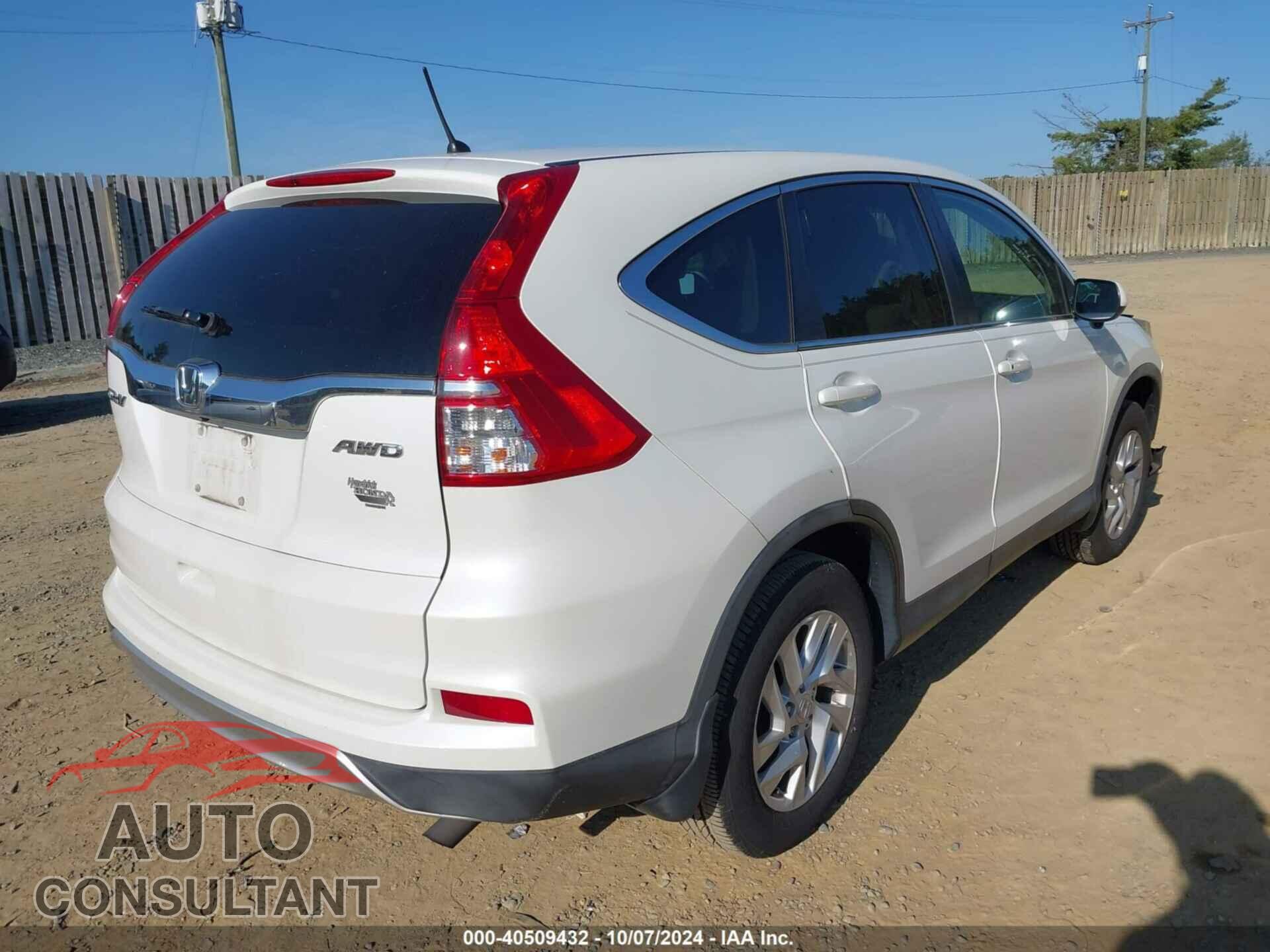 HONDA CR-V 2016 - 5J6RM4H56GL100657
