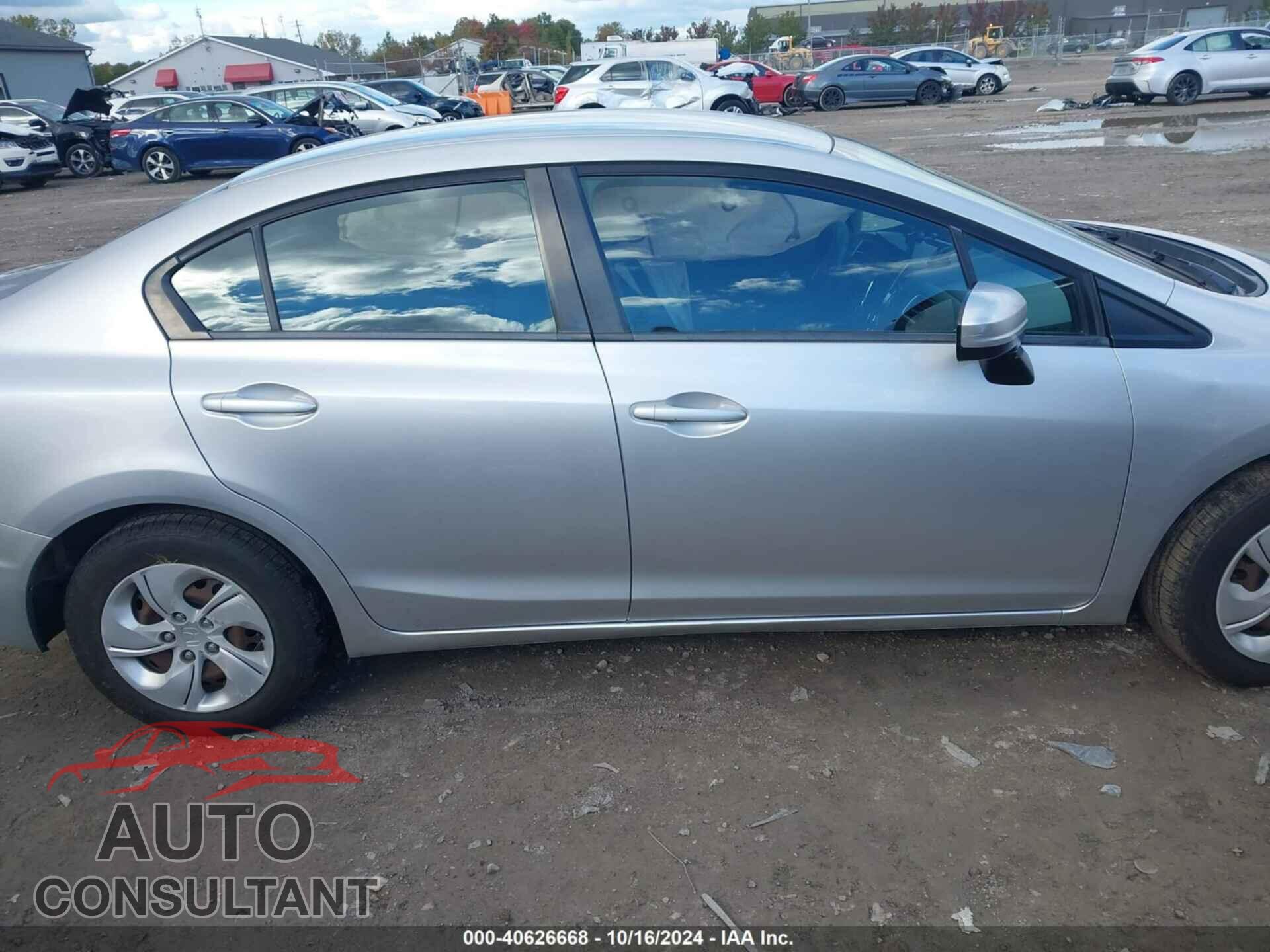 HONDA CIVIC 2014 - 19XFB2F50EE268080
