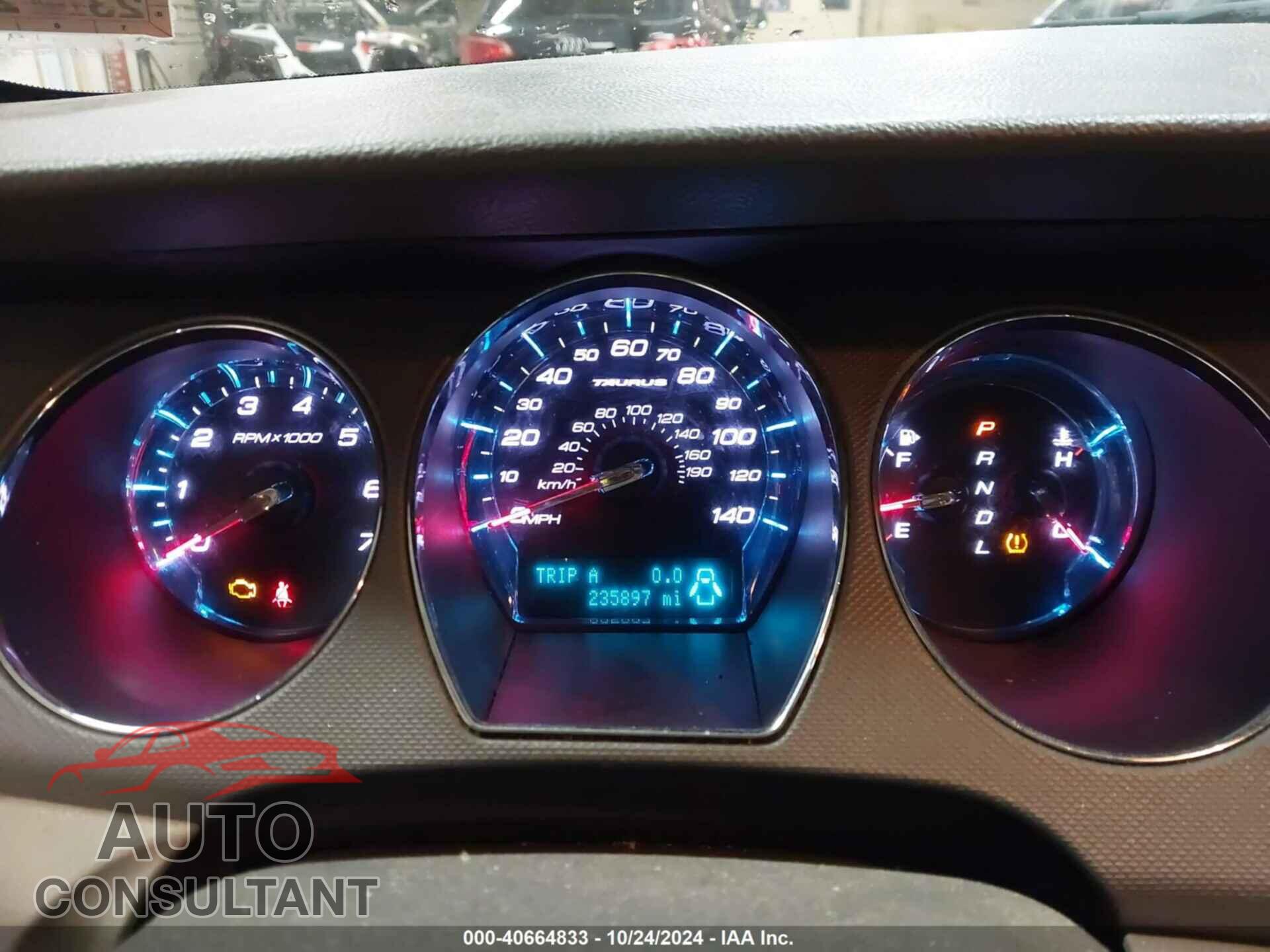 FORD TAURUS 2011 - 1FAHP2DW7BG115980