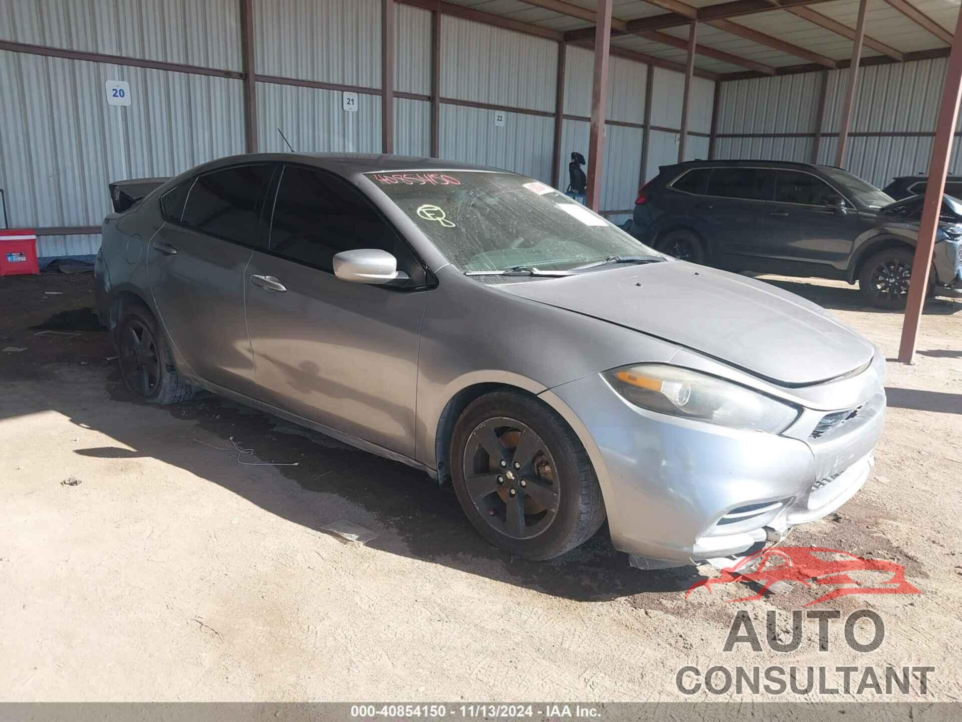 DODGE DART 2016 - 1C3CDFBB3GD550996