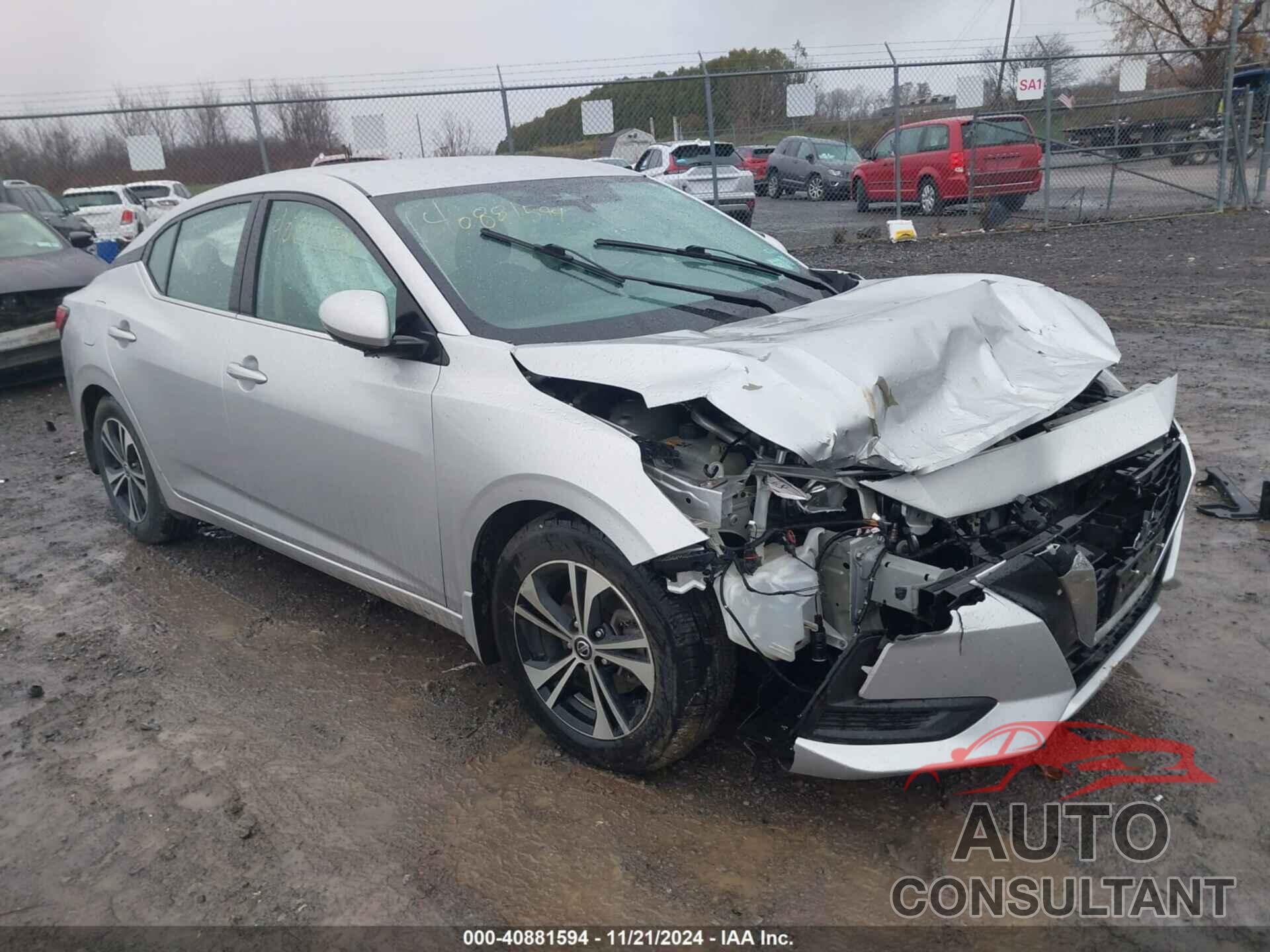 NISSAN SENTRA 2022 - 3N1AB8CV7NY241185