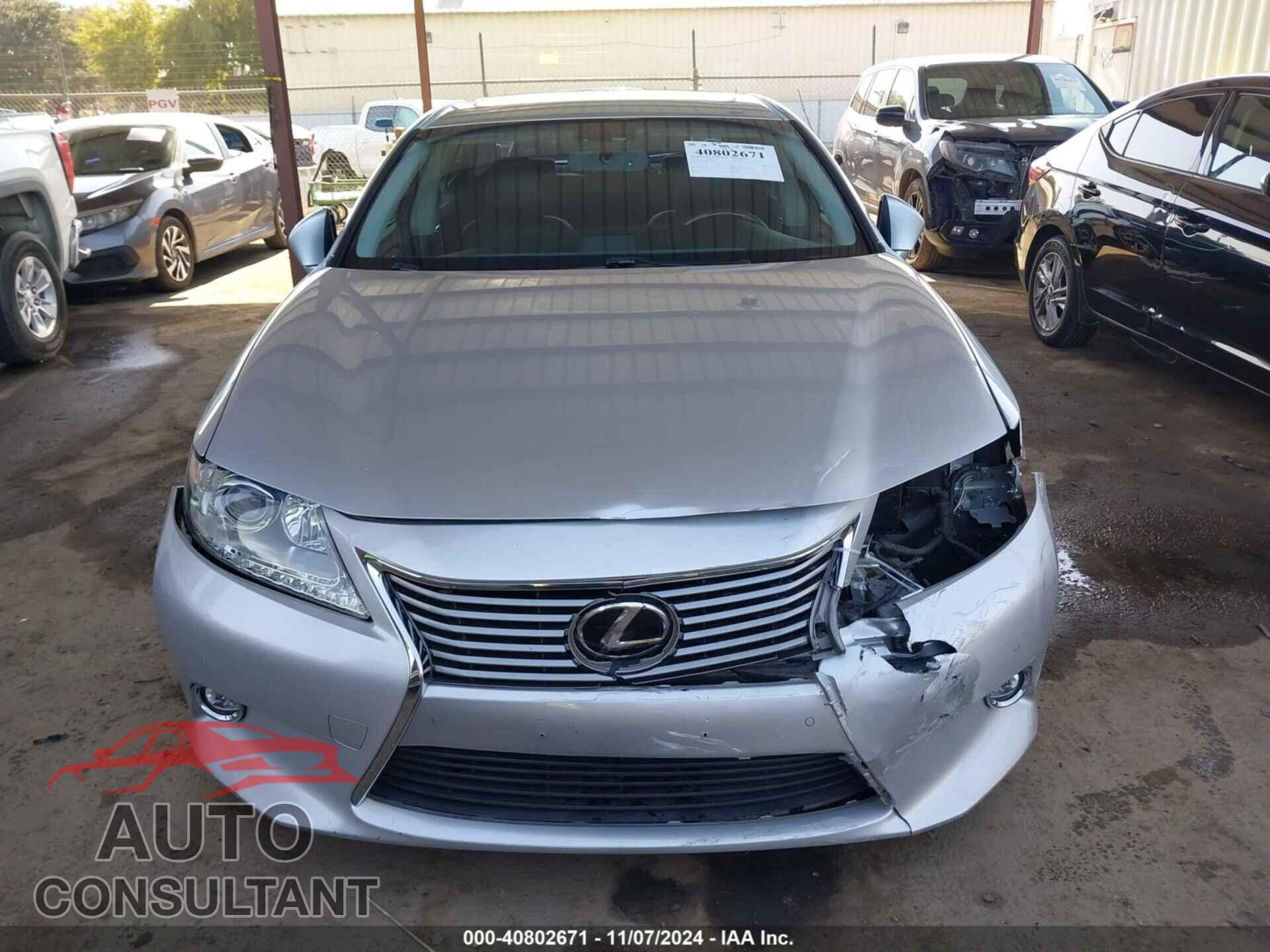 LEXUS ES 350 2014 - JTHBK1GG4E2129820