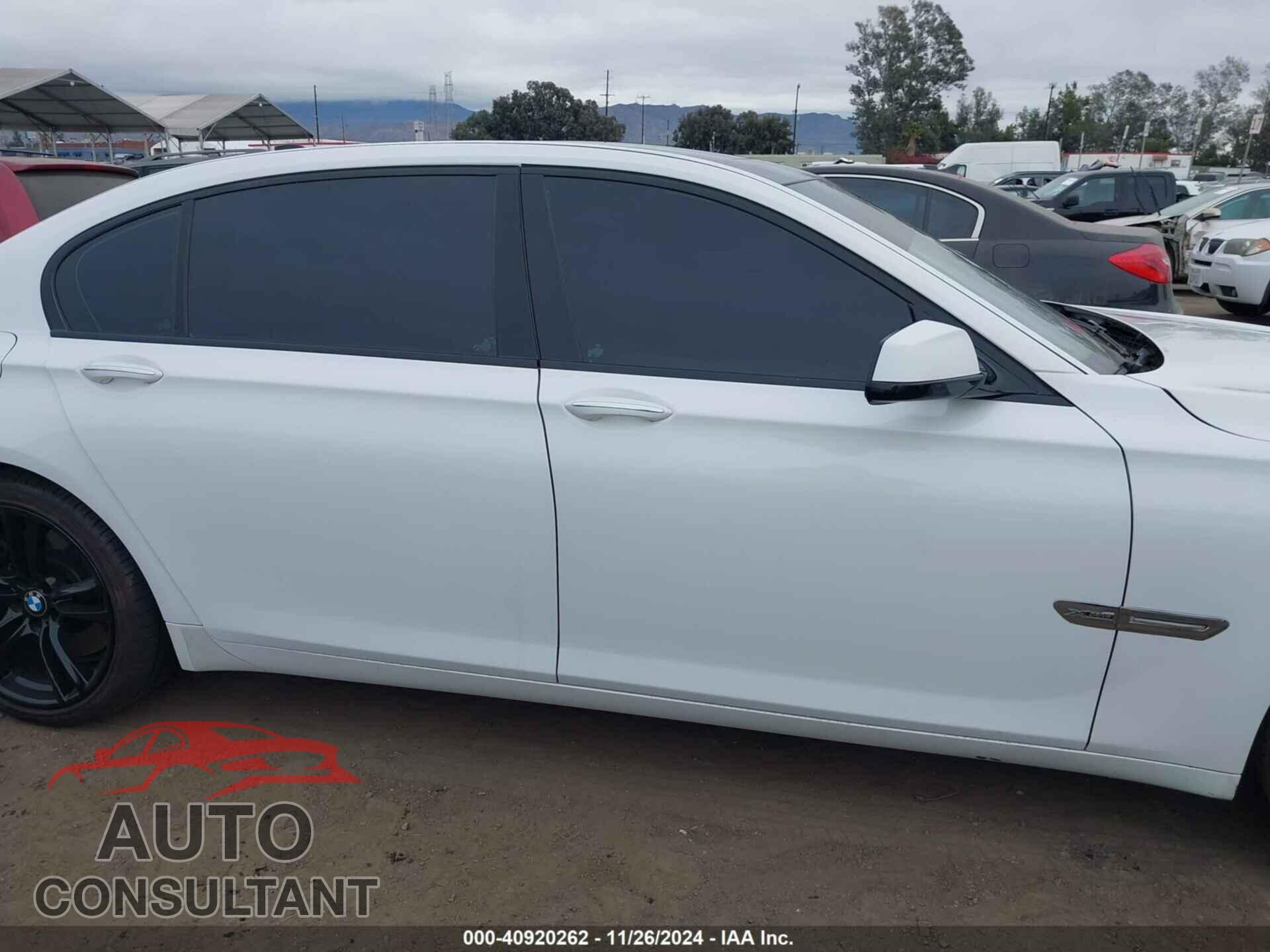 BMW 750LI 2012 - WBAKC8C51CC435454
