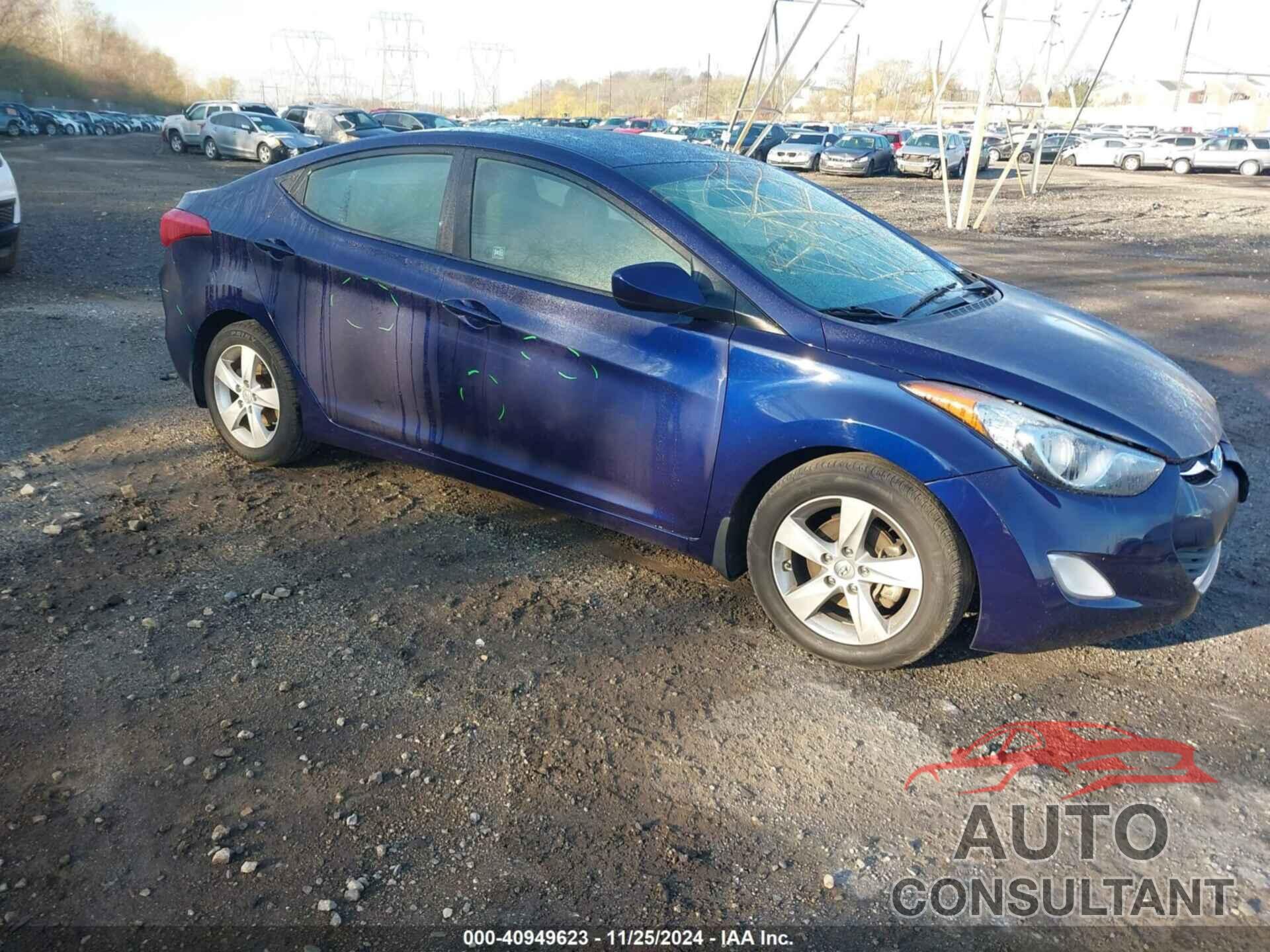 HYUNDAI ELANTRA 2013 - 5NPDH4AE8DH422683