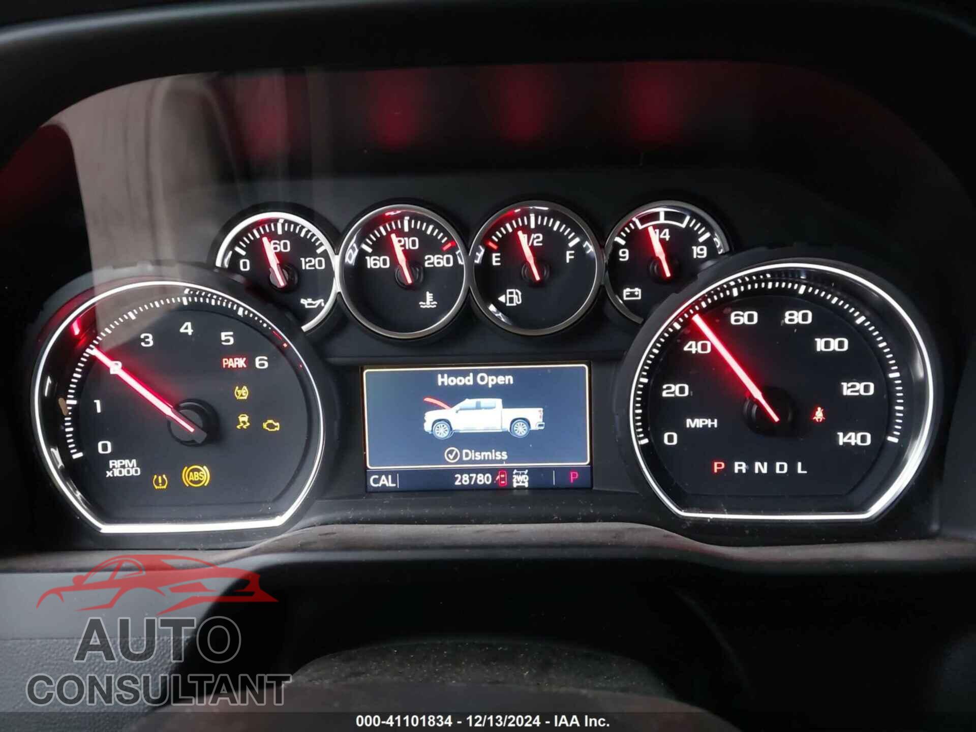 CHEVROLET SILVERADO 1500 2021 - 3GCPYCEF1MG482744