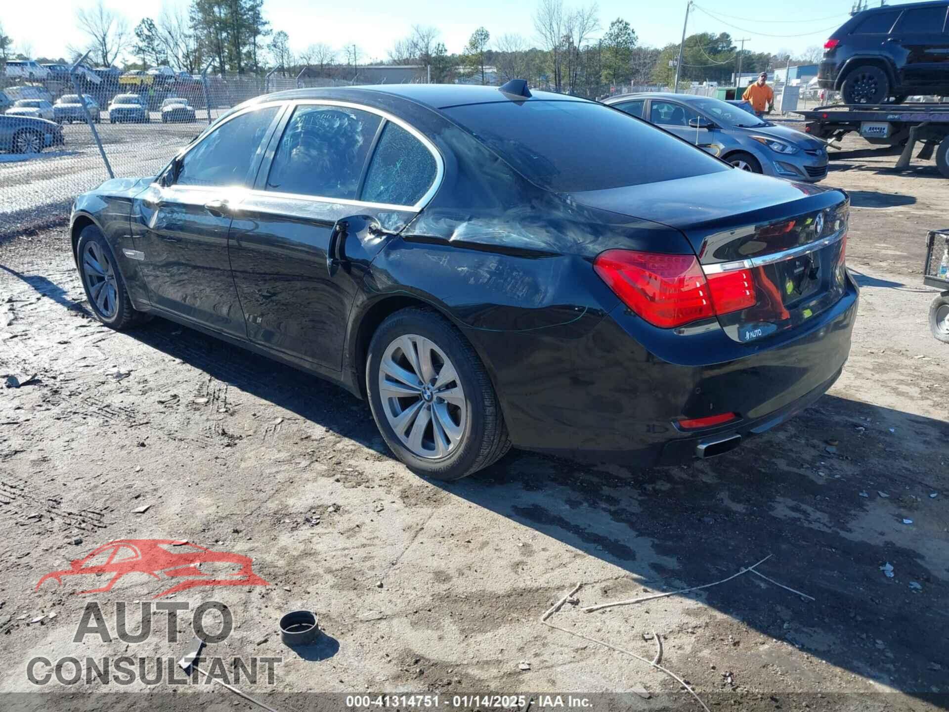 BMW 740I 2011 - WBAKA4C58BC392020