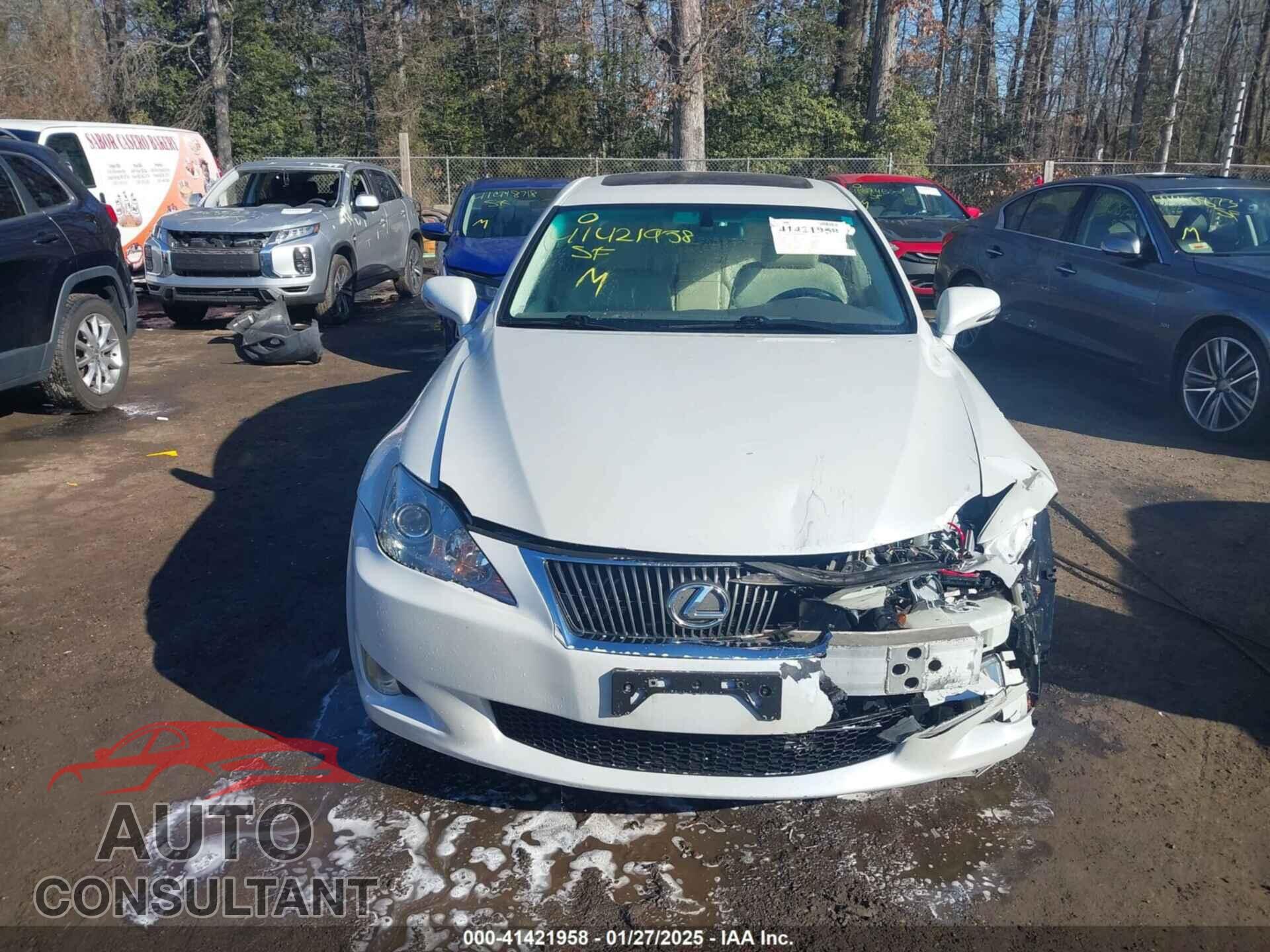 LEXUS IS 250 2009 - JTHBK262195105409
