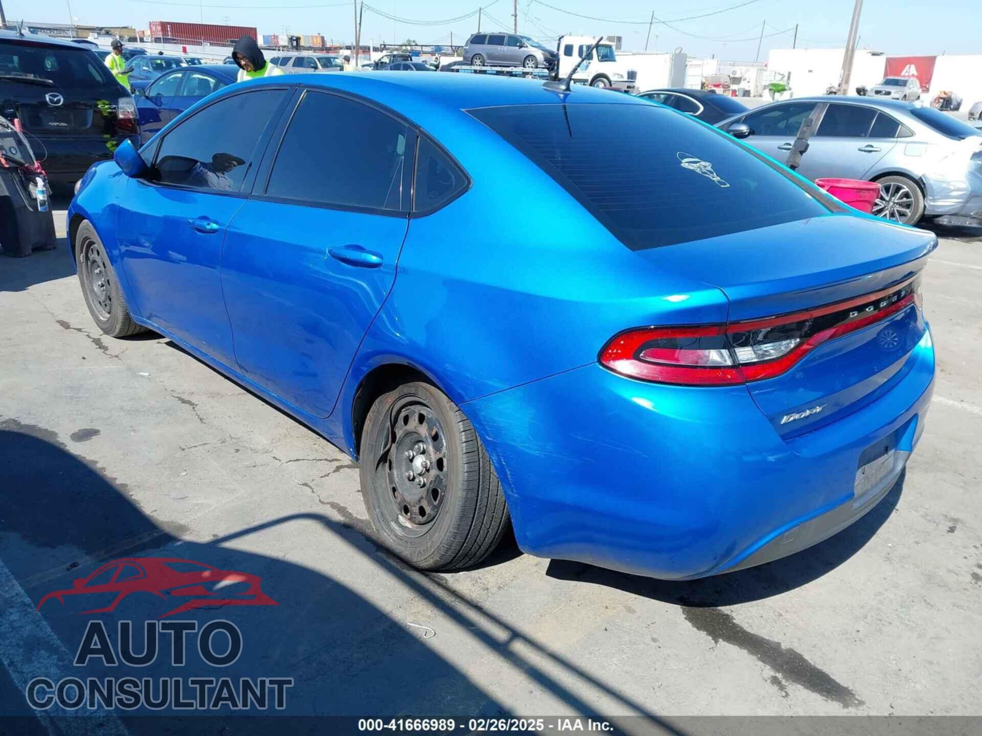 DODGE DART 2015 - 1C3CDFAA8FD266822