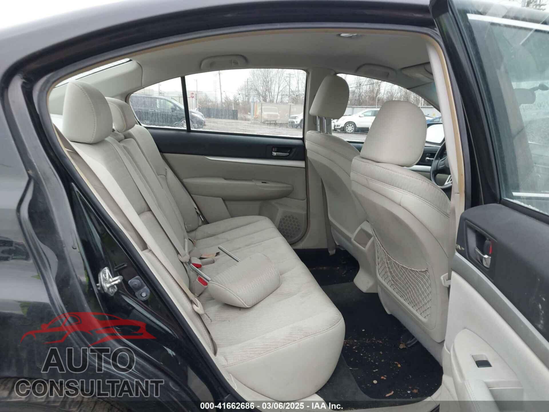 SUBARU LEGACY 2012 - 4S3BMCA69C3036418