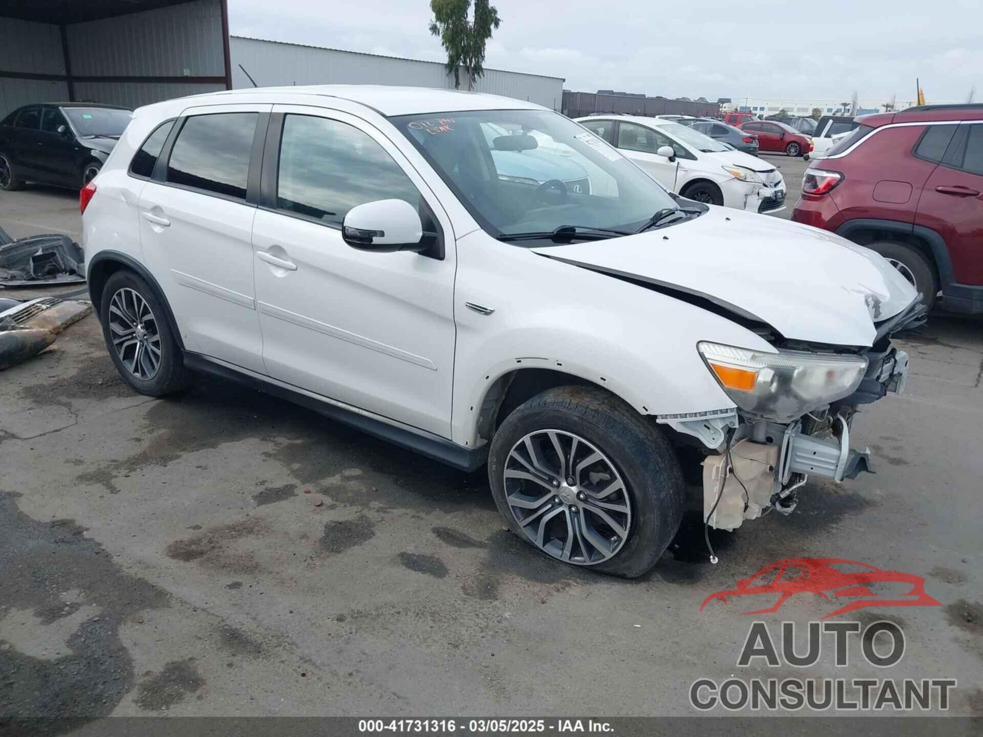 MITSUBISHI OUTLANDER SPORT 2016 - JA4AP3AW3GZ047124