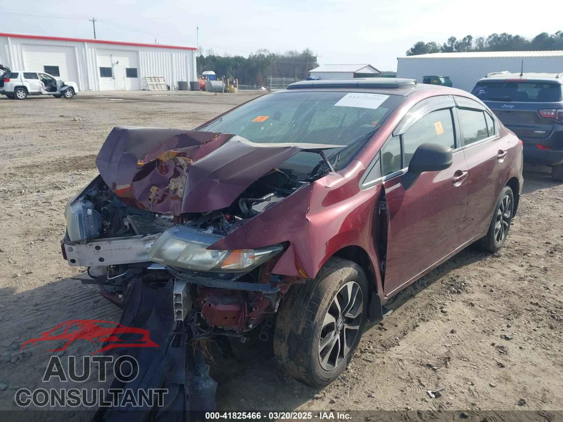 HONDA CIVIC 2013 - 2HGFB2F8XDH559040