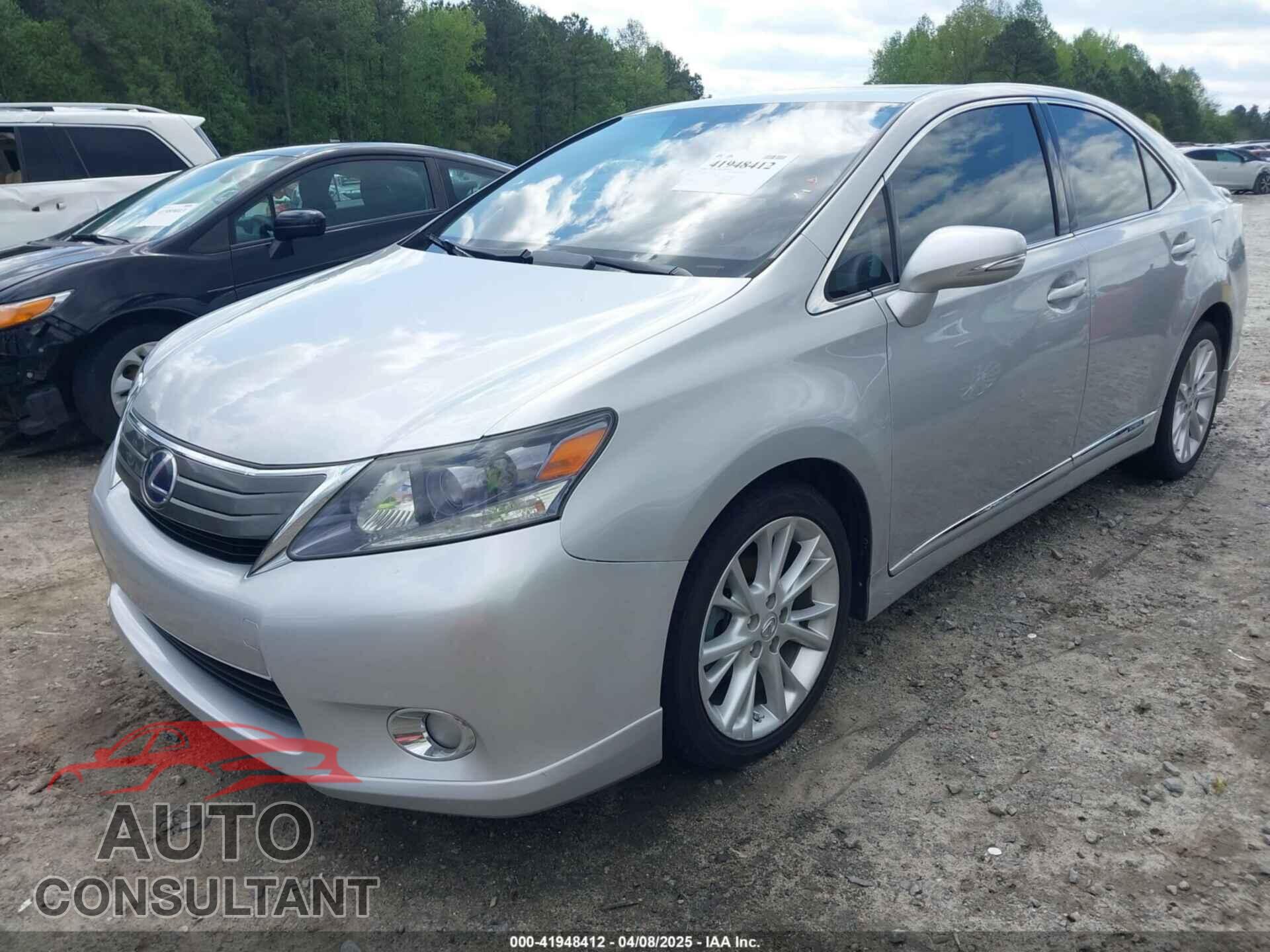 LEXUS HS 250H 2010 - JTHBB1BA6A2014293