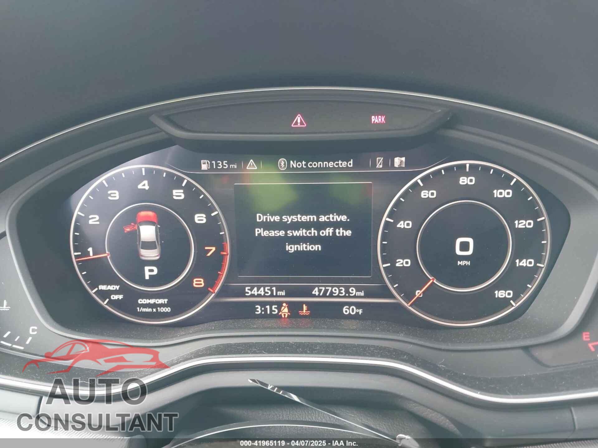 AUDI A4 2019 - WAUENAF44KN013764