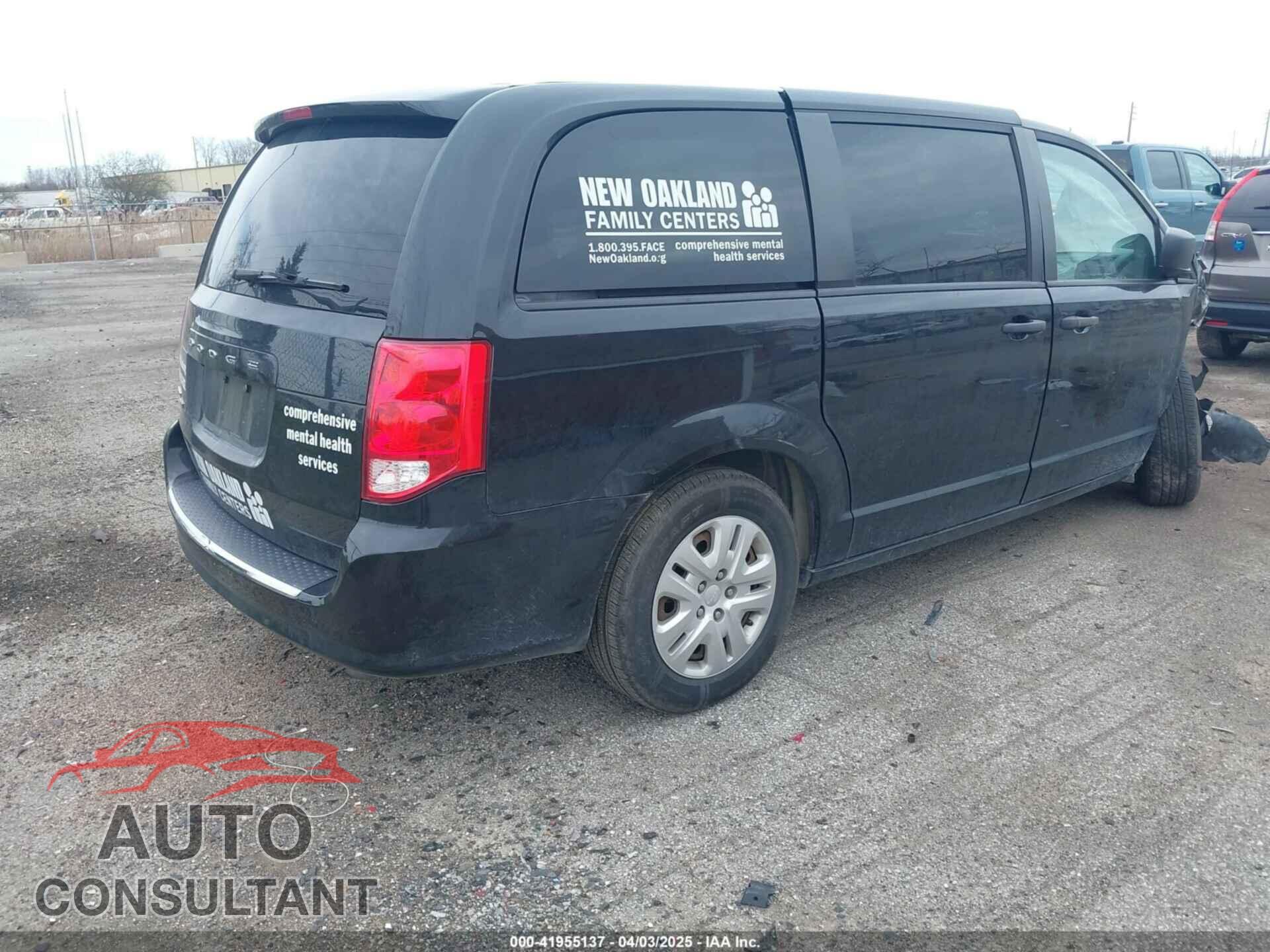 DODGE GRAND CARAVAN 2019 - 2C4RDGBG5KR521500