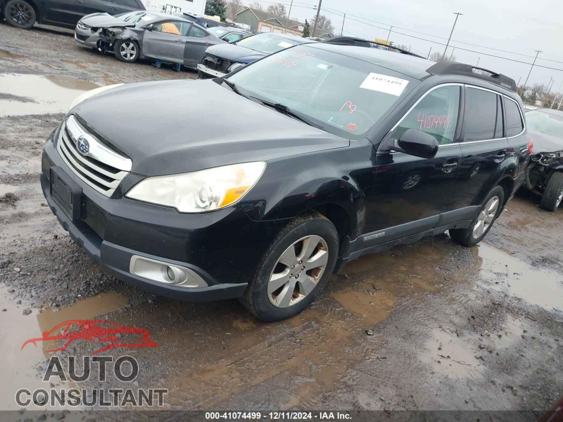 SUBARU OUTBACK 2011 - 4S4BRBCCXB3437839