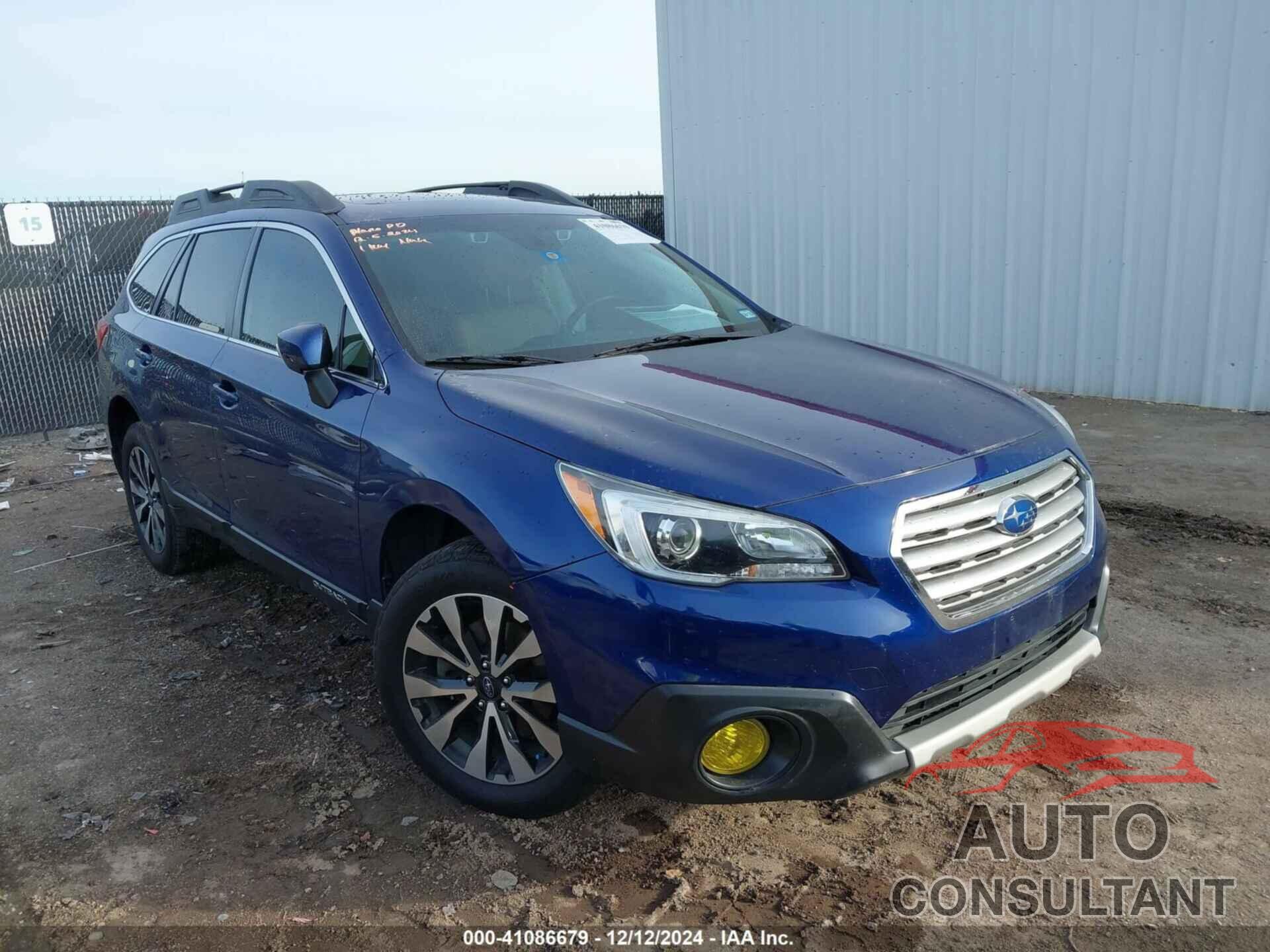 SUBARU OUTBACK 2017 - 4S4BSANC1H3369158