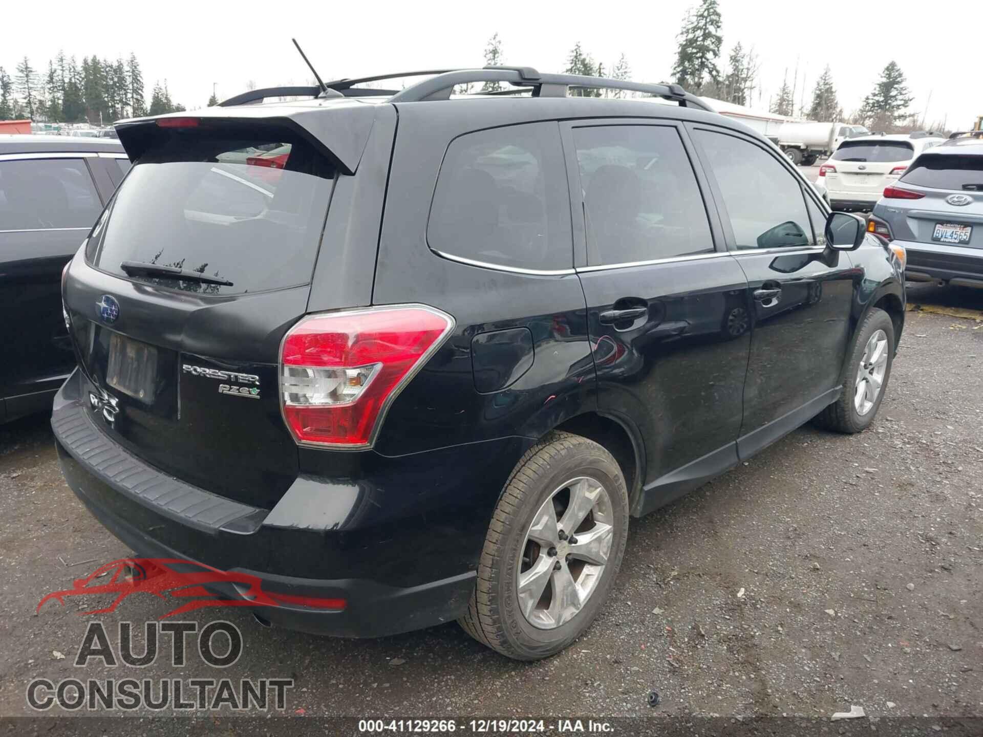 SUBARU FORESTER 2015 - JF2SJAHCXFH837277