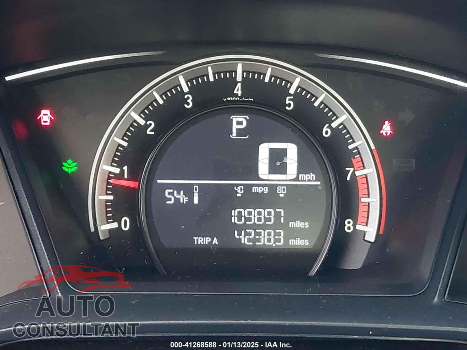 HONDA CIVIC 2016 - 19XFC2F5XGE232963