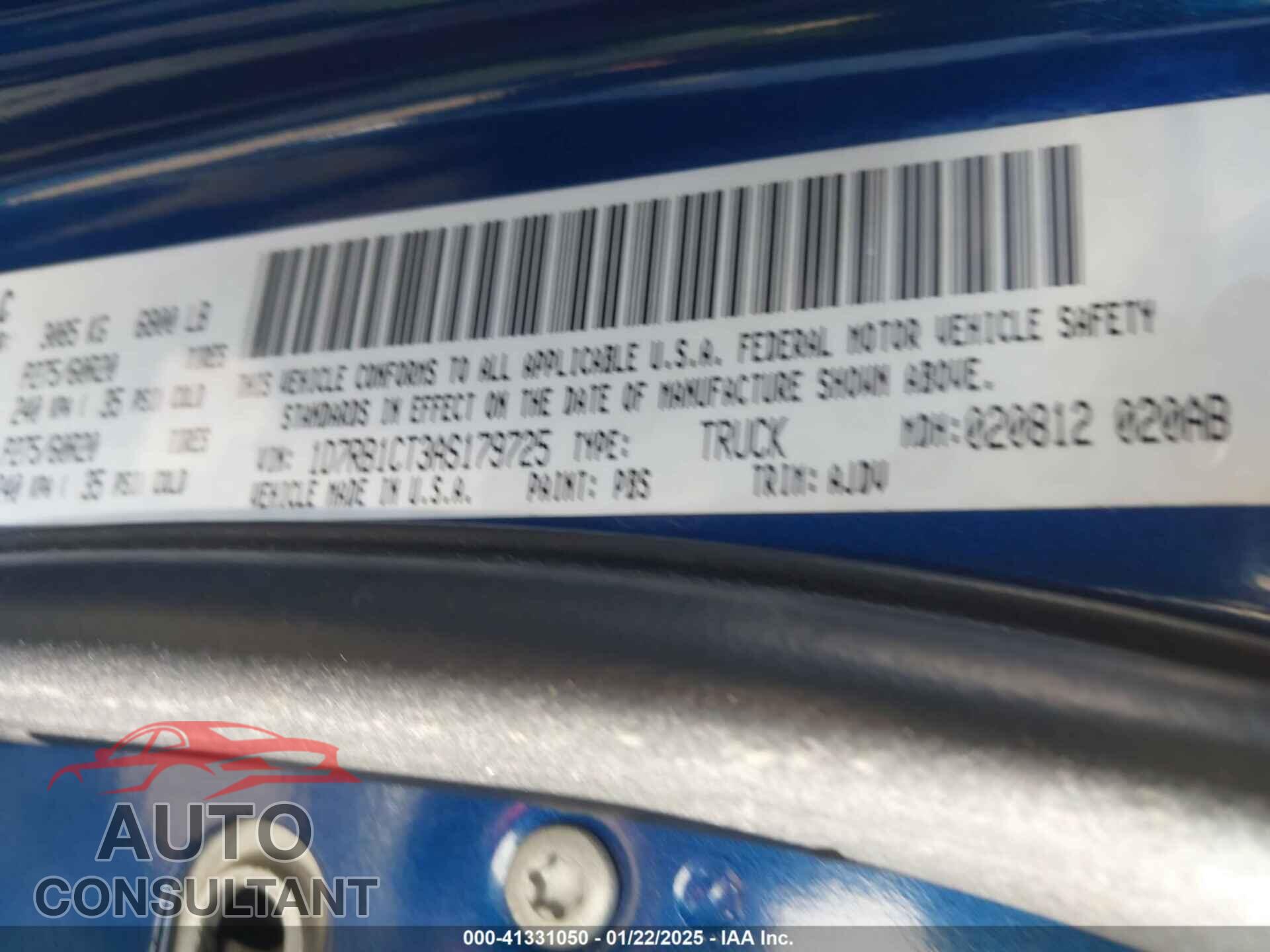 DODGE RAM 1500 2010 - 1D7RB1CT3AS179725