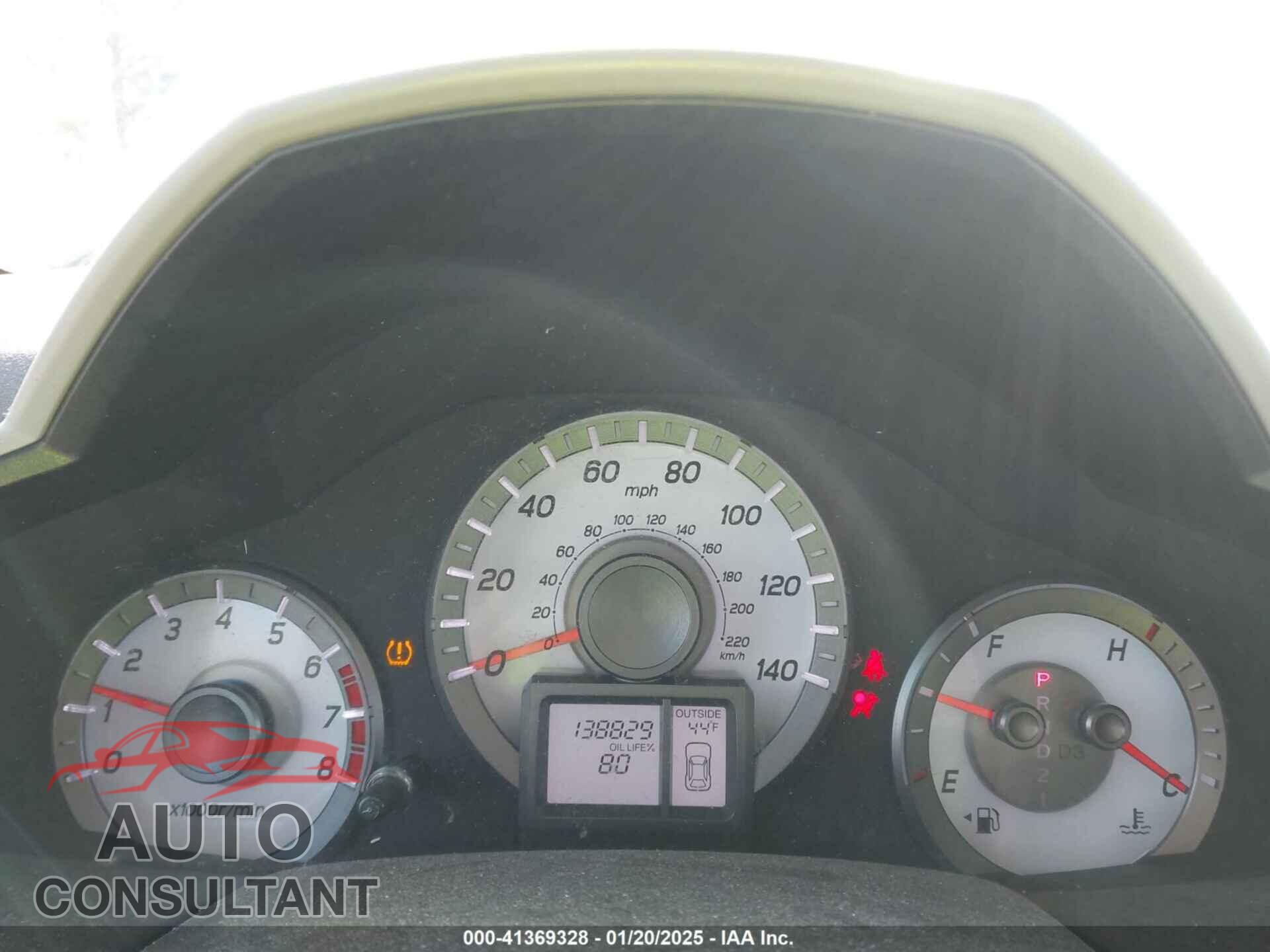 HONDA PILOT 2012 - 5FNYF3H51CB022260