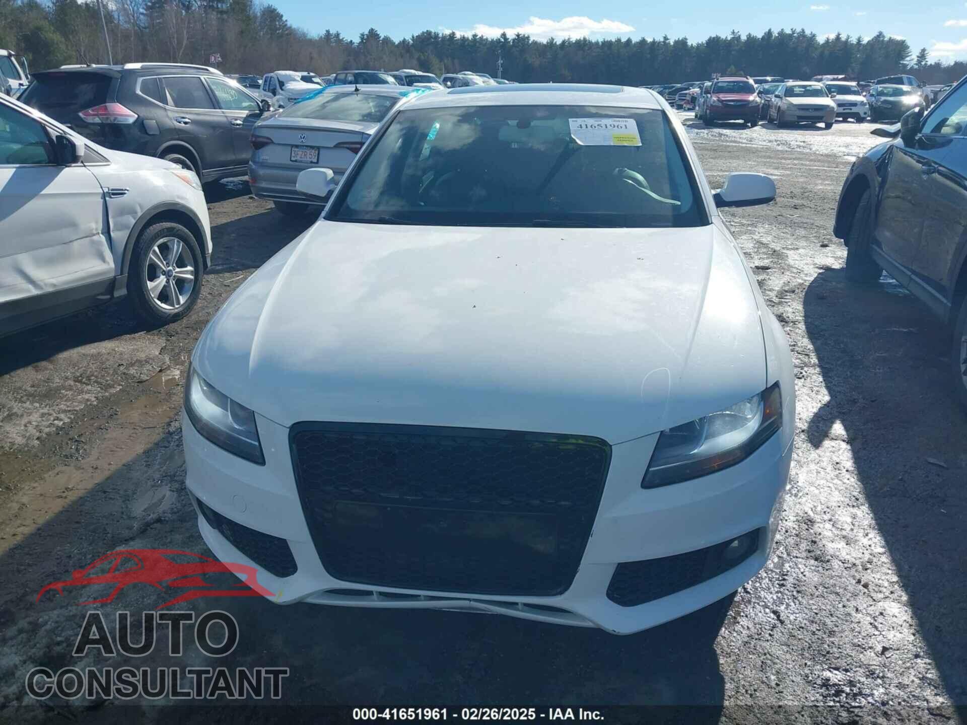 AUDI A4 2012 - WAUBFAFL2CA115435