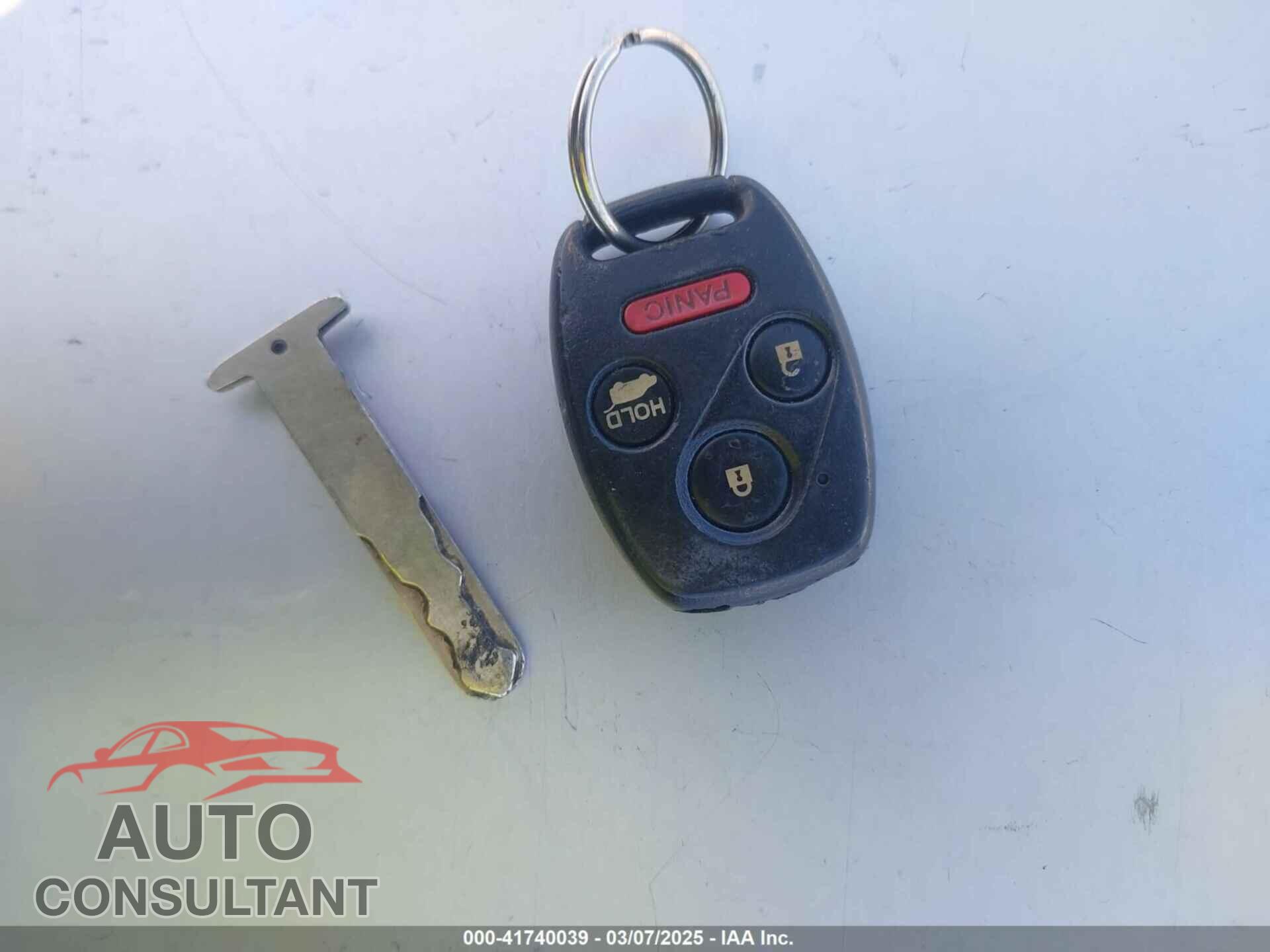 HONDA PILOT 2012 - 5FNYF3H50CB001271