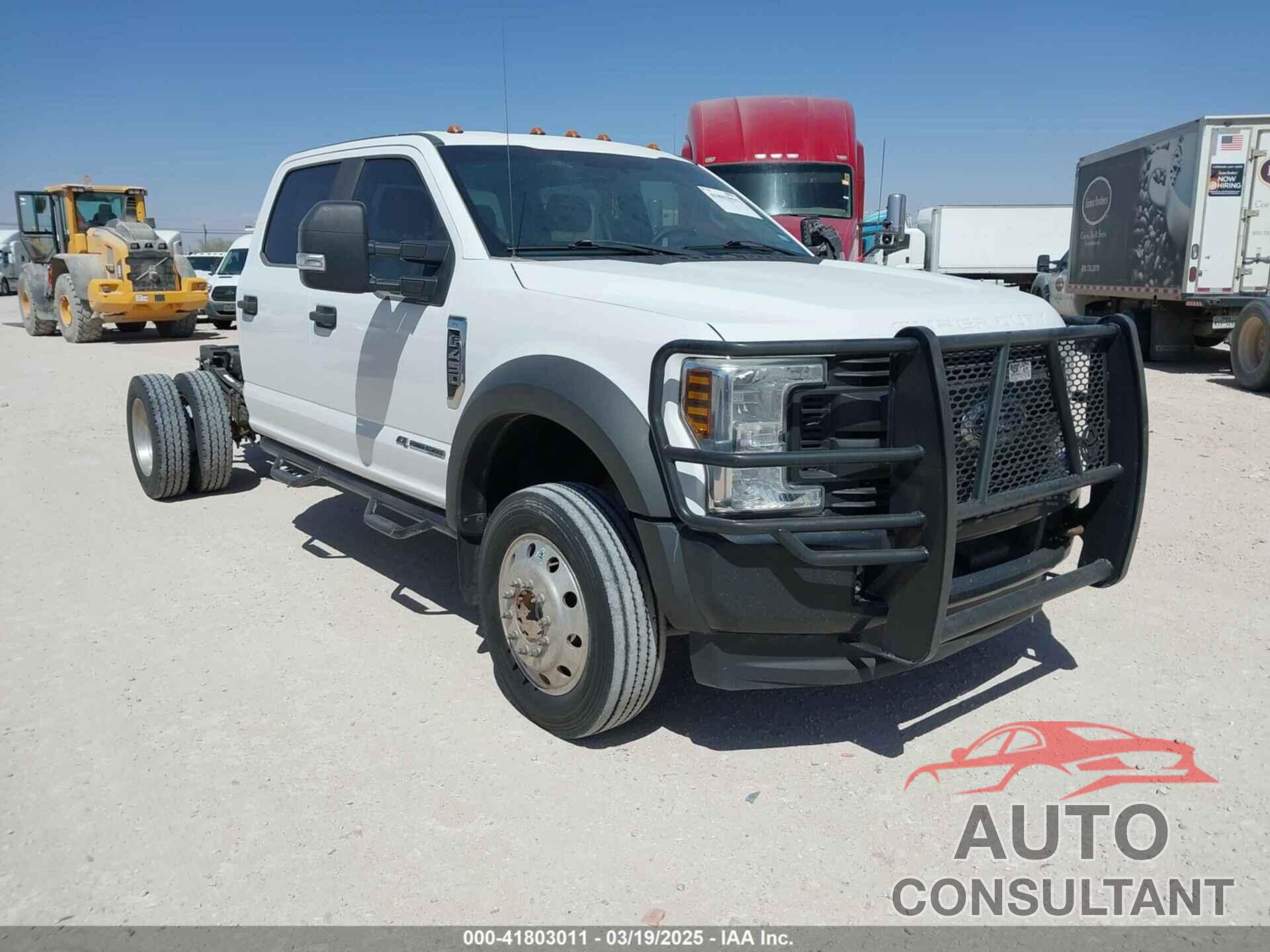 FORD F-450 CHASSIS 2019 - 1FD0W4HT0KED39170