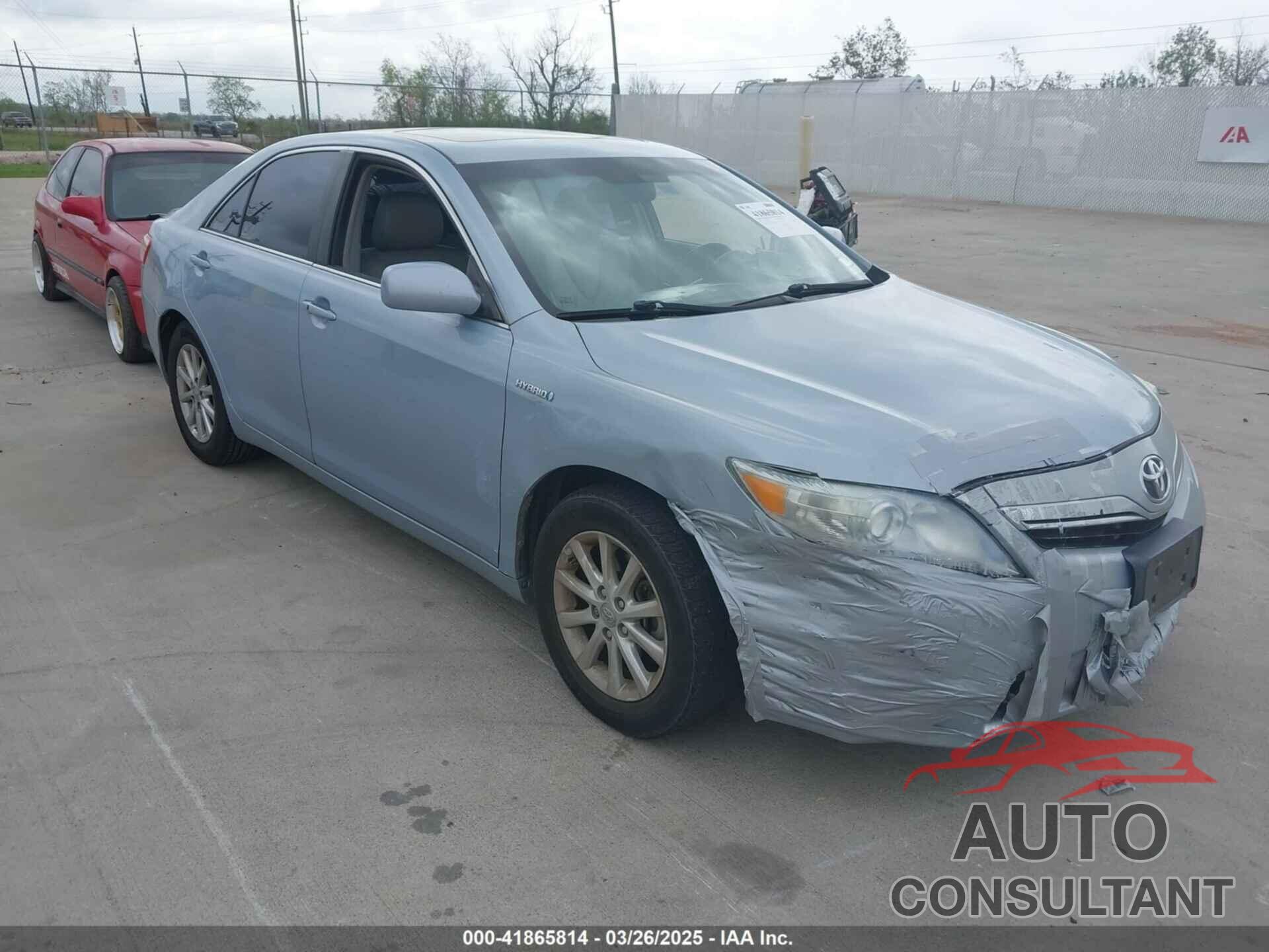 TOYOTA CAMRY HYBRID 2010 - 4T1BB3EK1AU117249