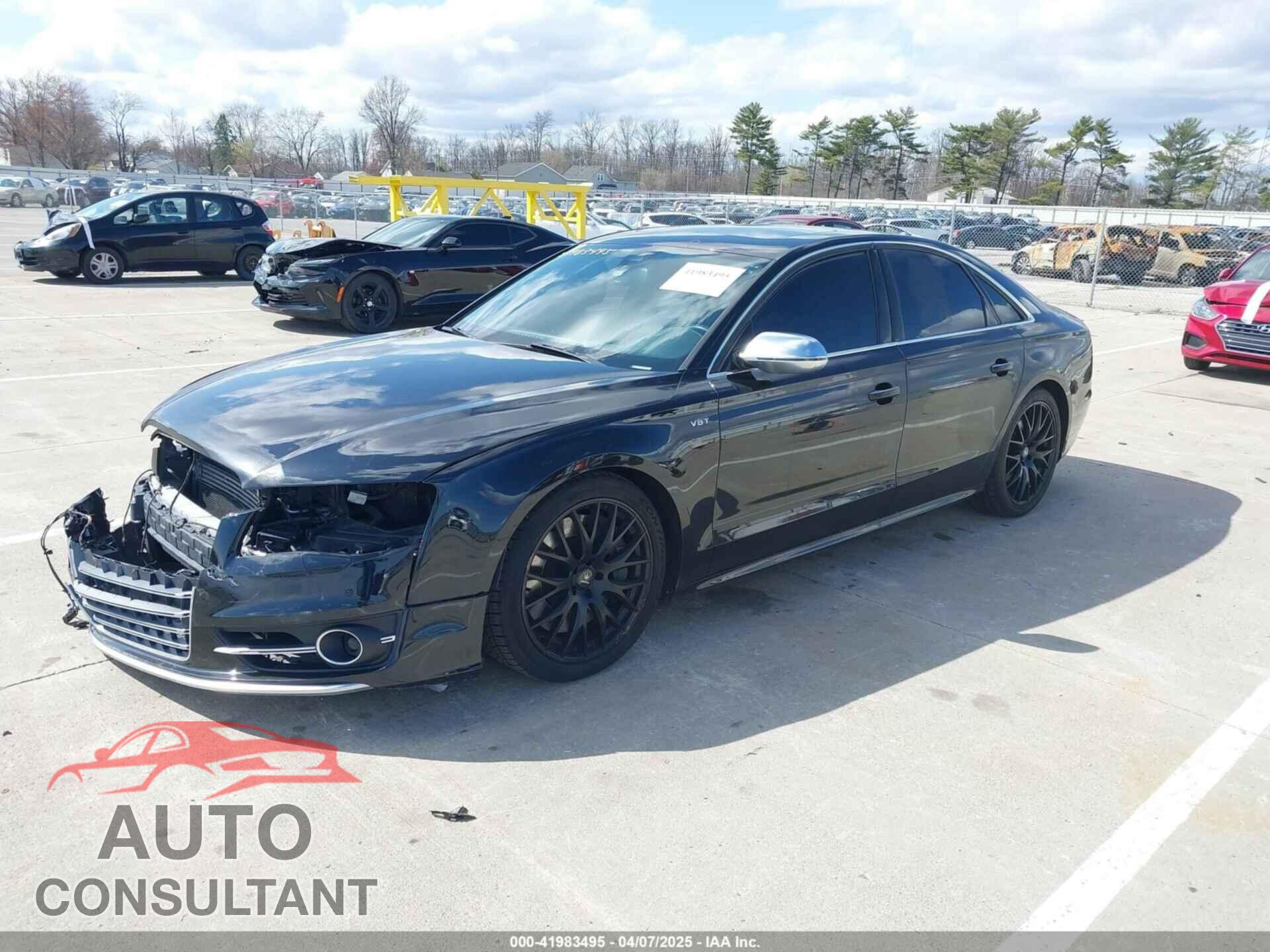 AUDI S8 2013 - WAUD2AFD6DN021372