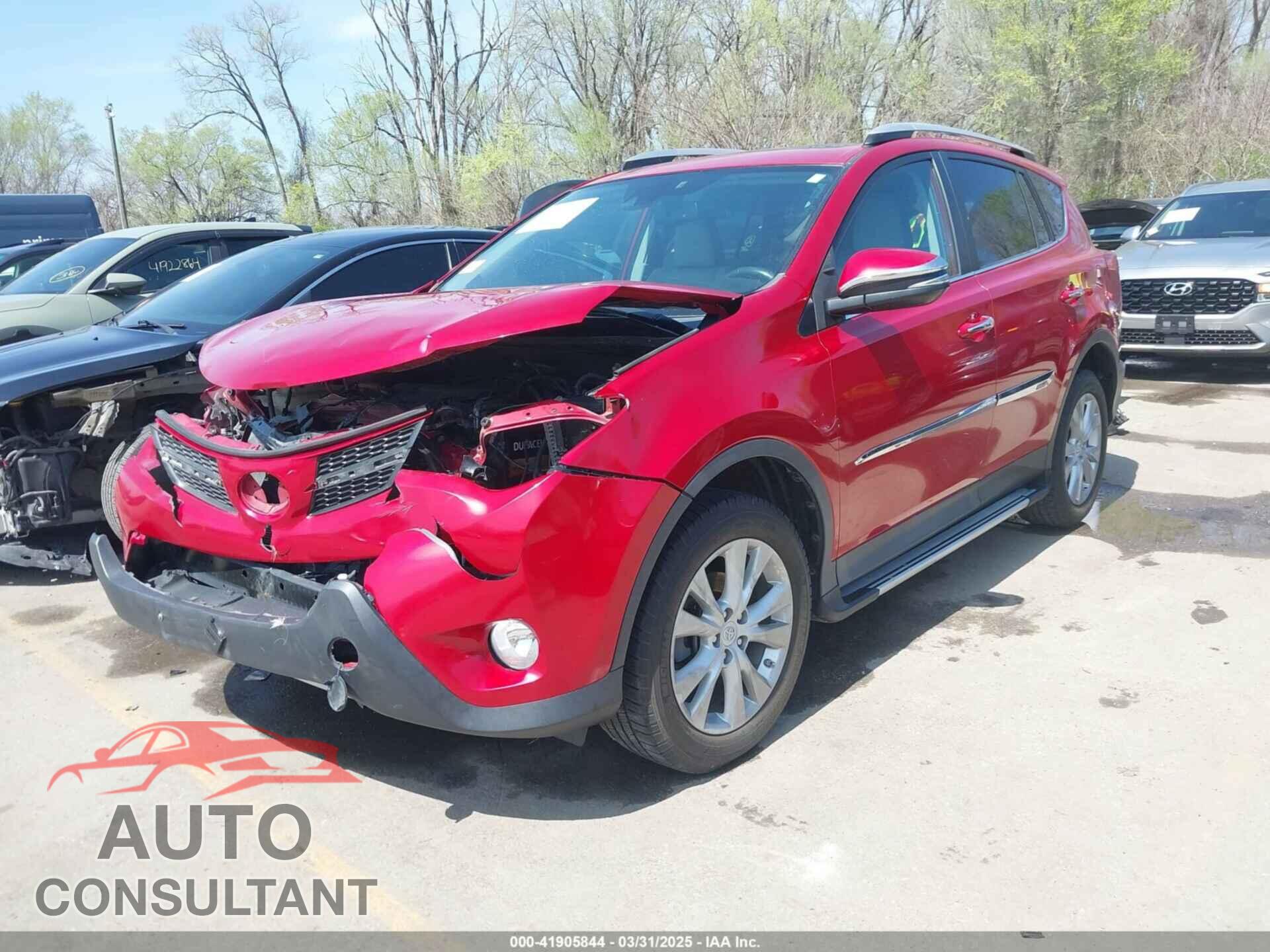 TOYOTA RAV4 2014 - 2T3DFREV7EW207724